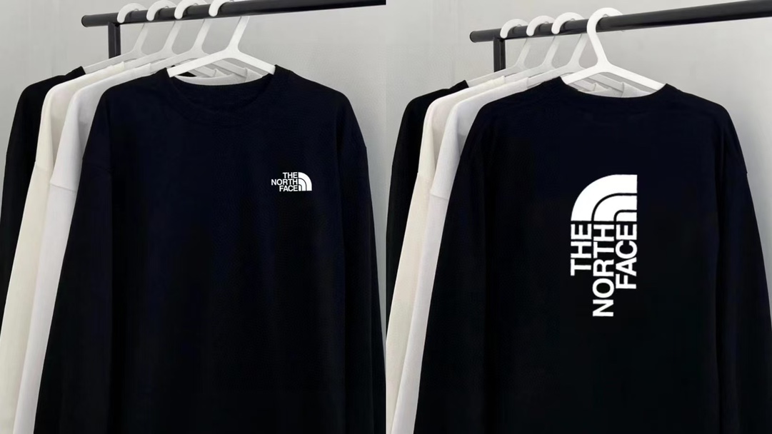 TNF Big Logo Velvet Coat: Stylish and Versatile Unisex Outerwear with Custom Details - 图片 6