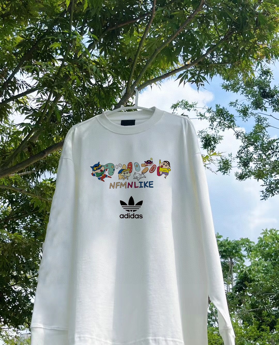 Adidas Velvet Coat with Custom Details and Digital Stamp, Unisex, Various Colors, 420g Fabric. - 图片 9