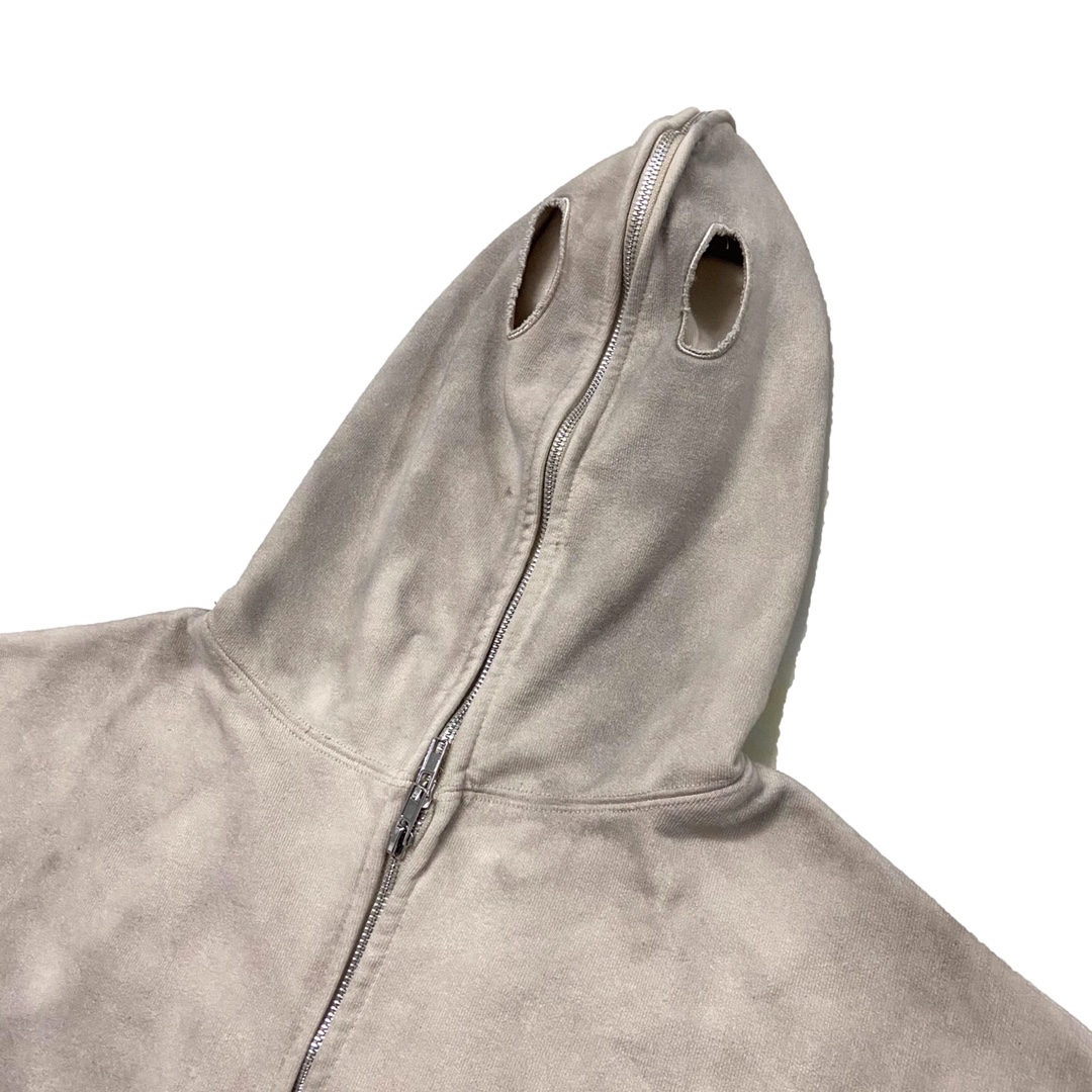 Yeezy Season 9 Sample Hoodie: Double-Defeat Bathing Suit with Mask Zipper. - 图片 4