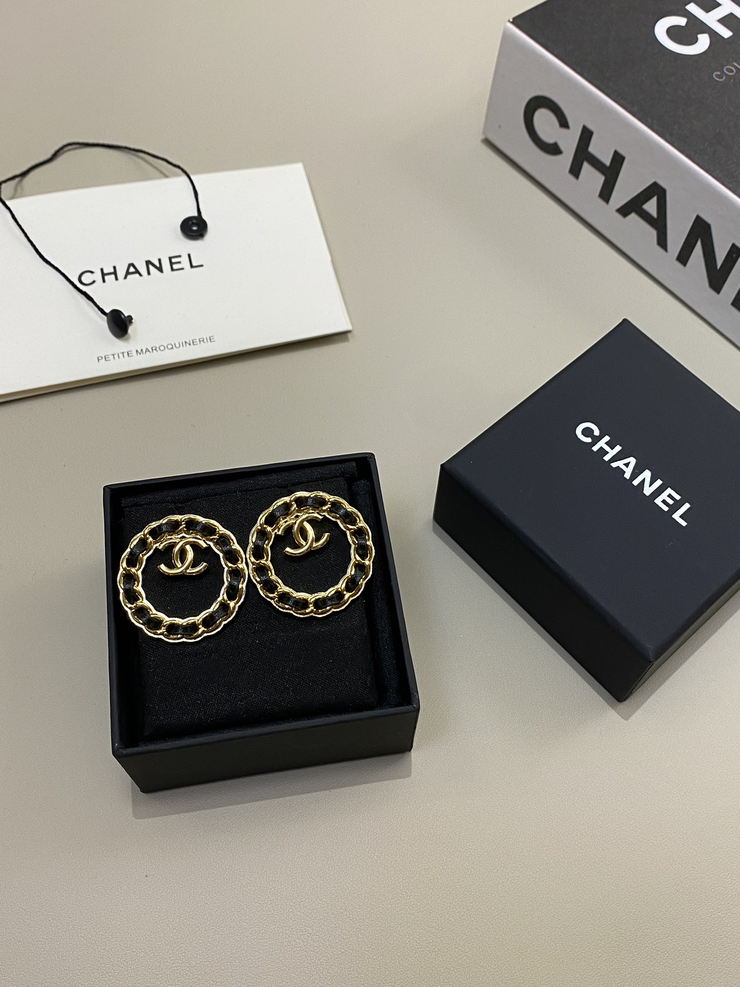 Chanel Joyas Pendiente Oro Vintage