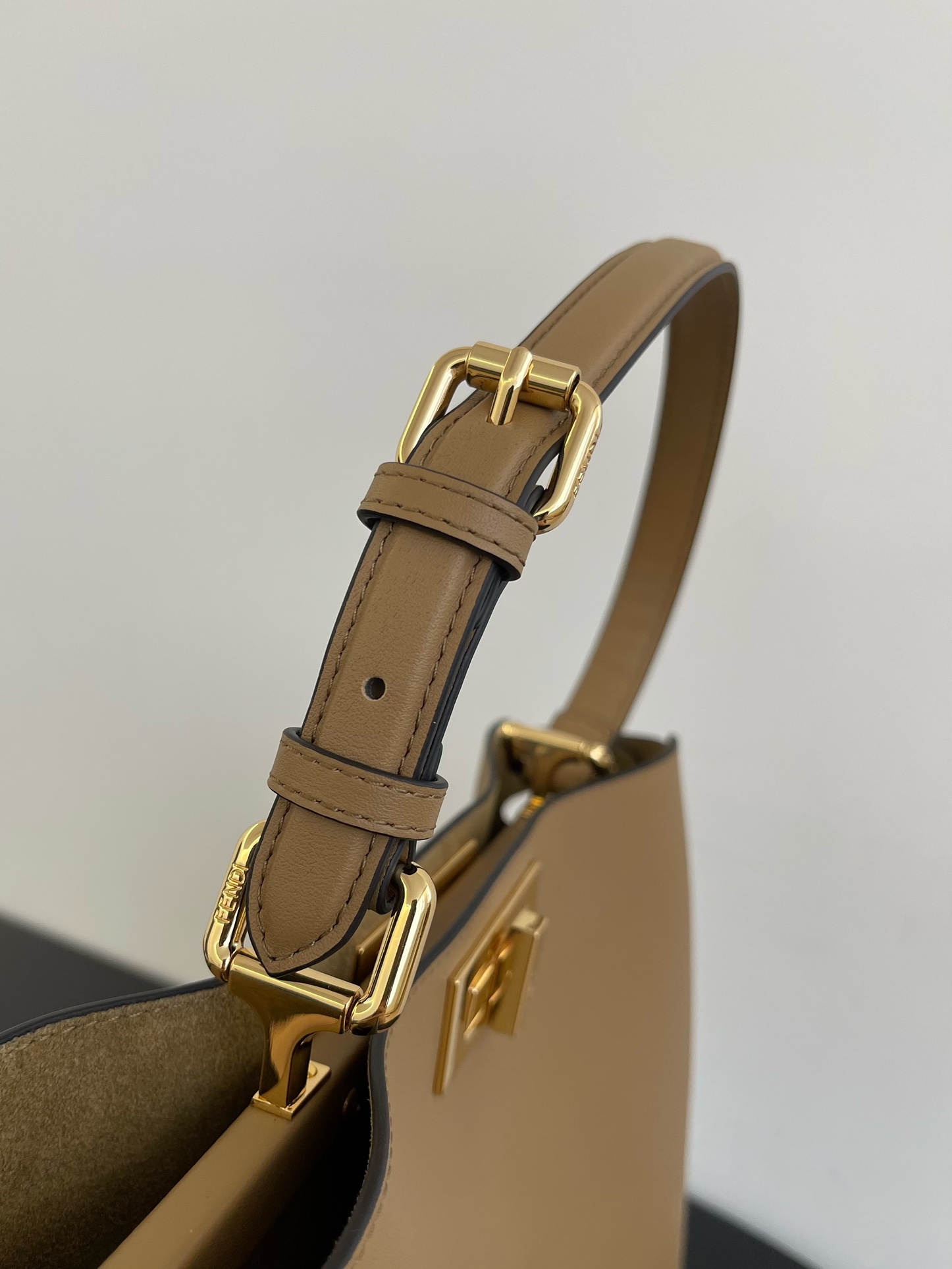 Fendi Peekaboo Soft Leather Satchel with Turn Lock Closure, Model 8022 4 i1730617577 3995 2