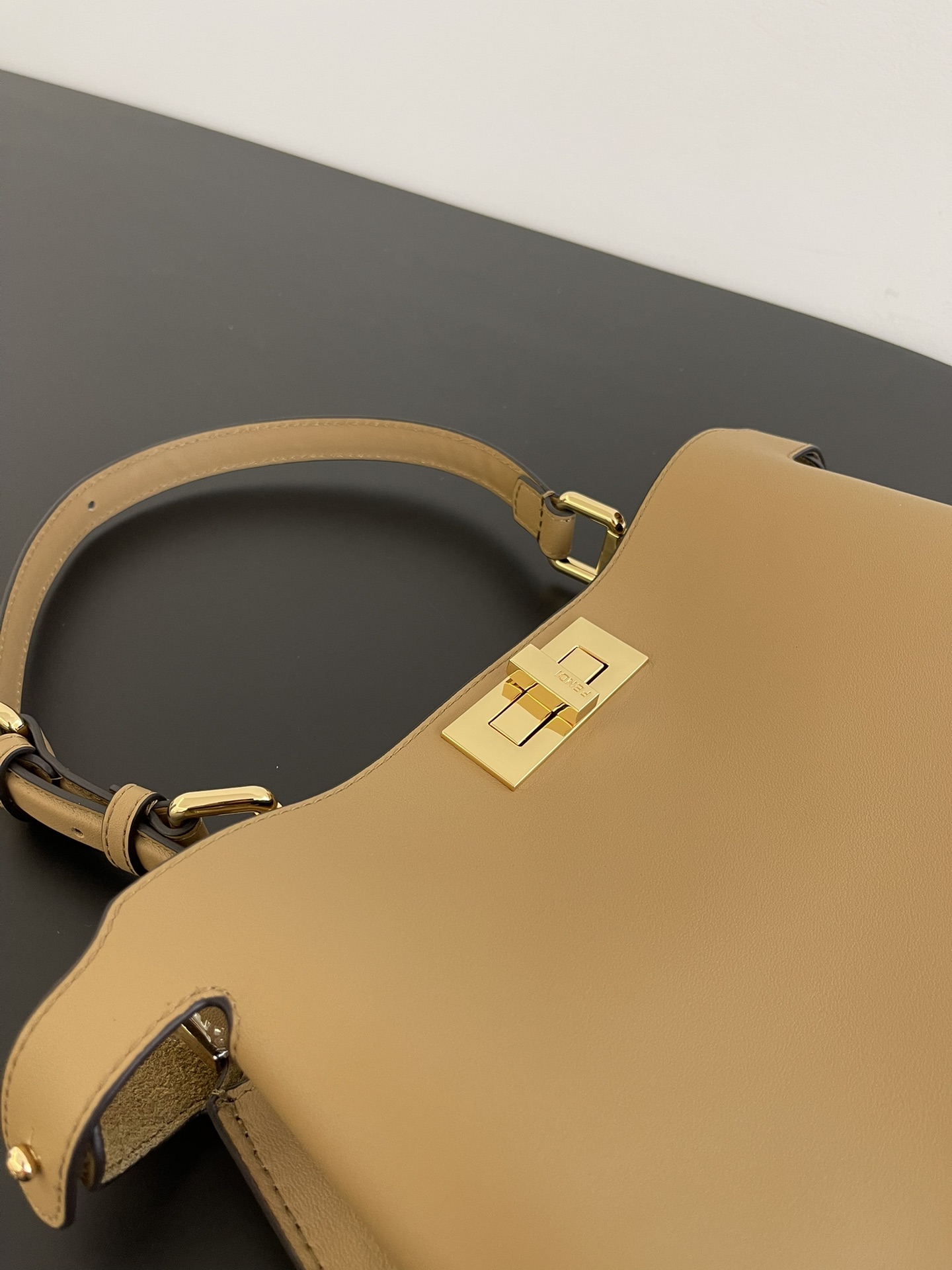 Fendi Peekaboo Soft Leather Satchel with Turn Lock Closure, Model 8022 3 i1730617577 8043 5