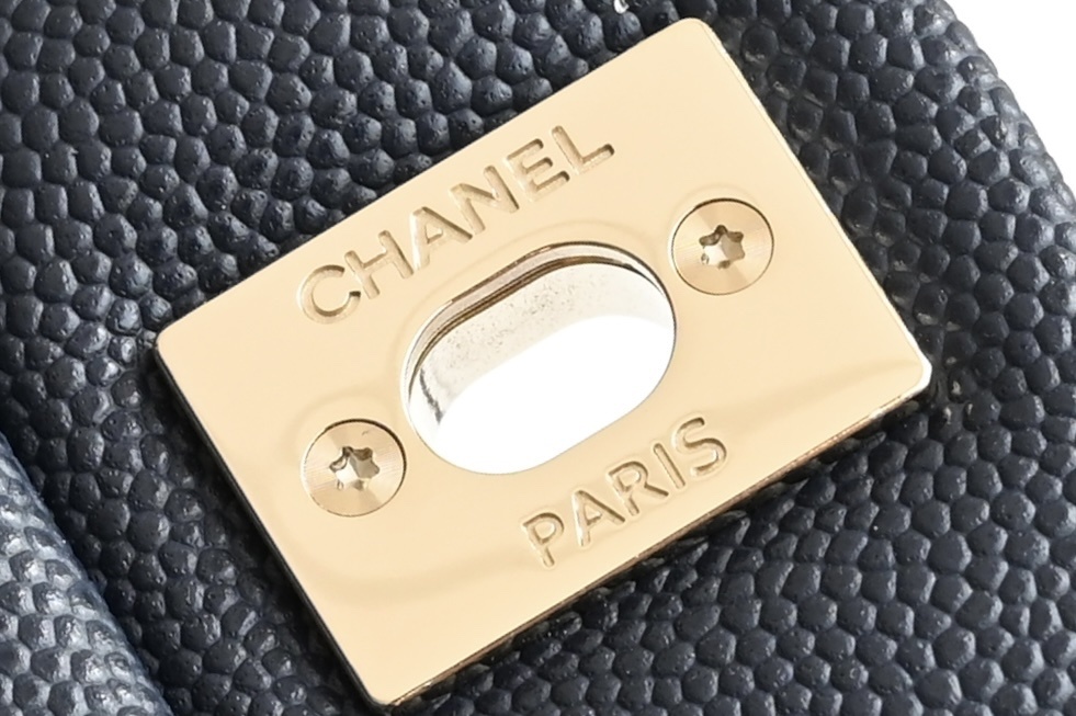 白金版▪️正品级 包装如图𝐂𝐡𝐚𝐧𝐞𝐥 𝐂𝐅 𝟐𝟒新色 宝蓝全名Classic Fla0 尺寸: 15.