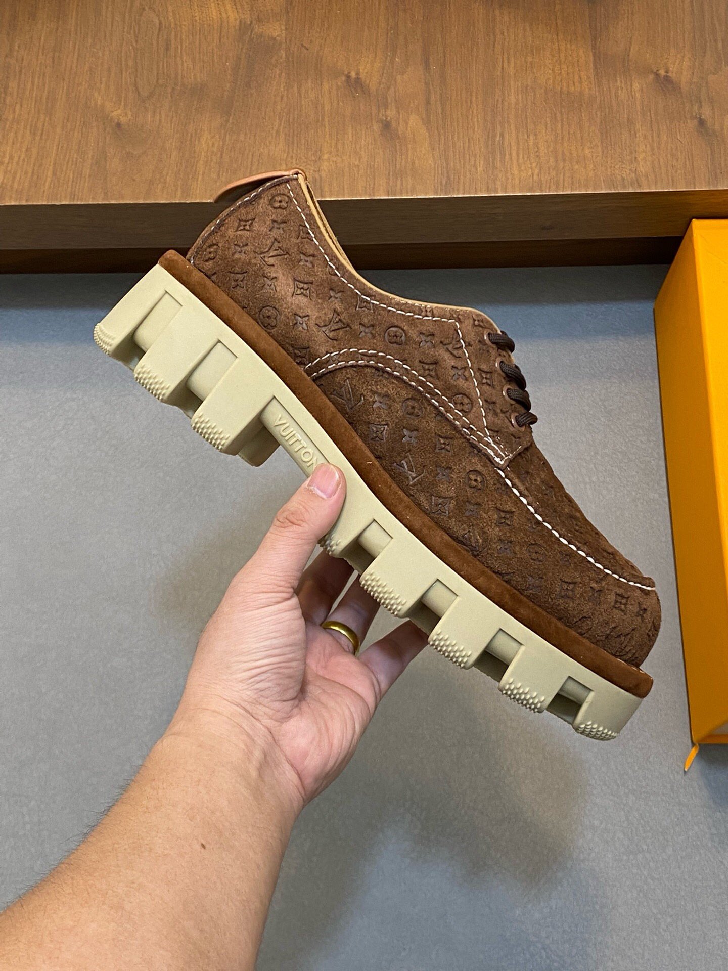 路易威登 Louis Vuitton 高定典藏经典高奢皮鞋男鞋女鞋鞋履高跟鞋 #A24B8C03 4