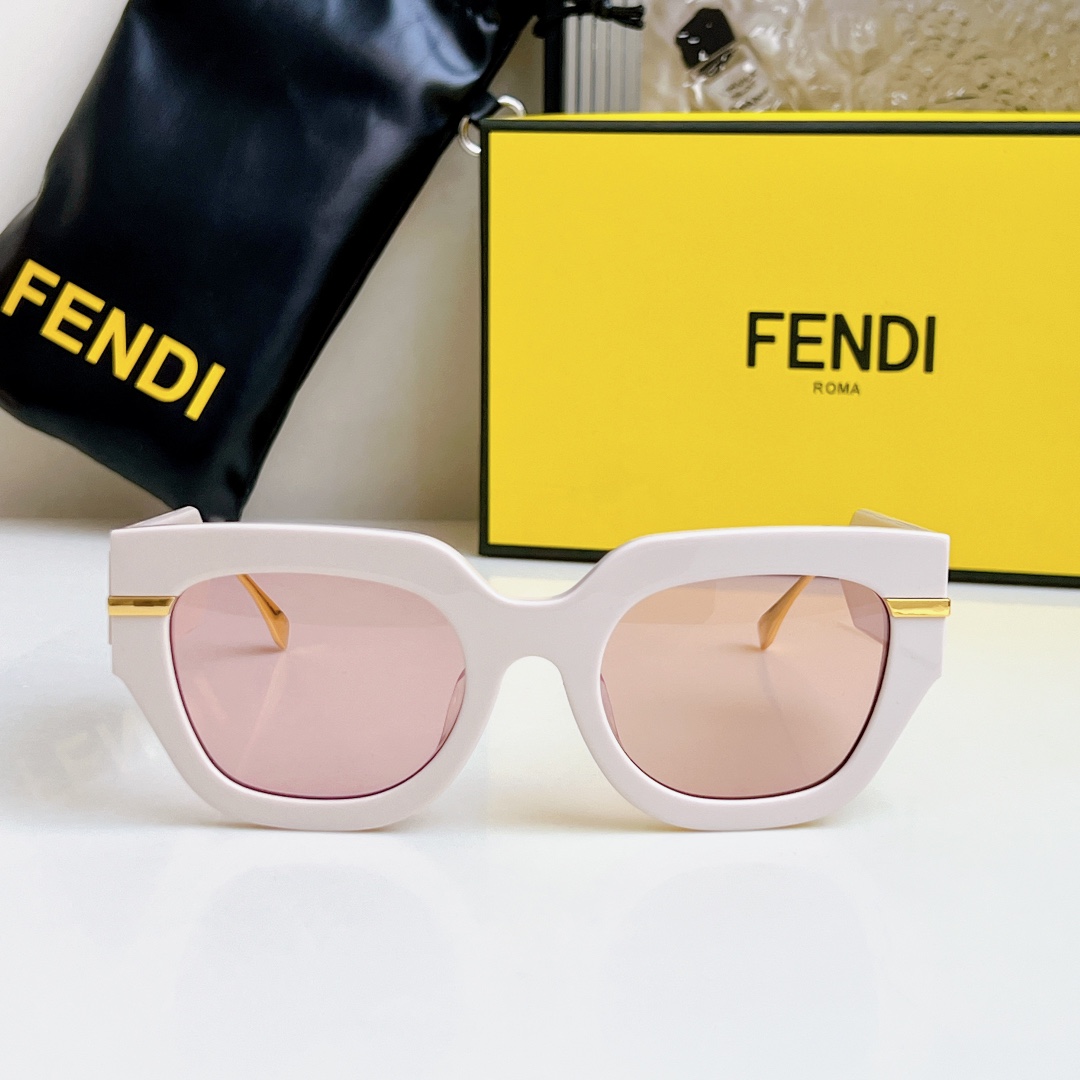  FENDI 米粉
MOD：FE40097
SIZE：53-22-140
🔝🔝