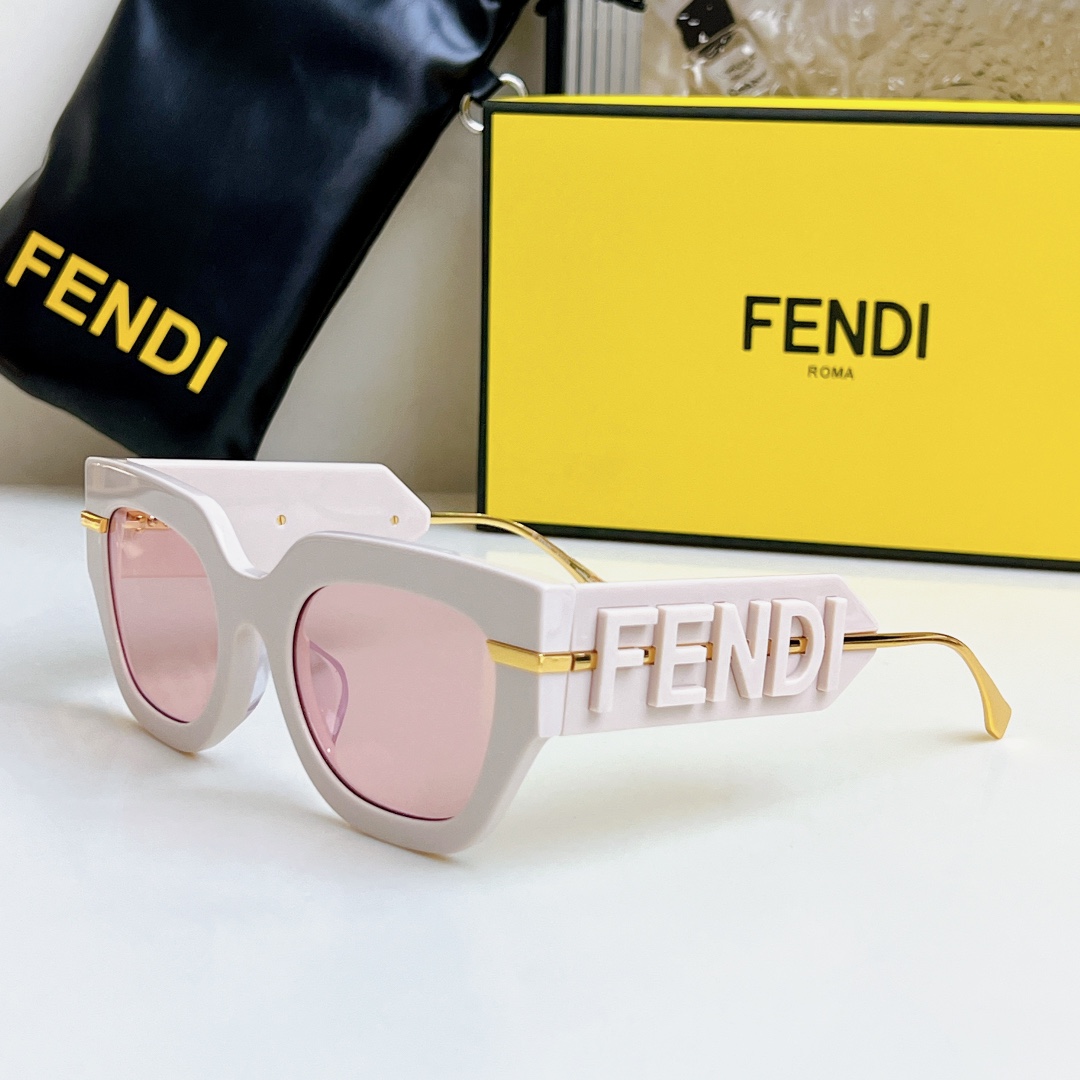 FENDI 米粉
MOD：FE40097
SIZE：53-22-140
🔝🔝