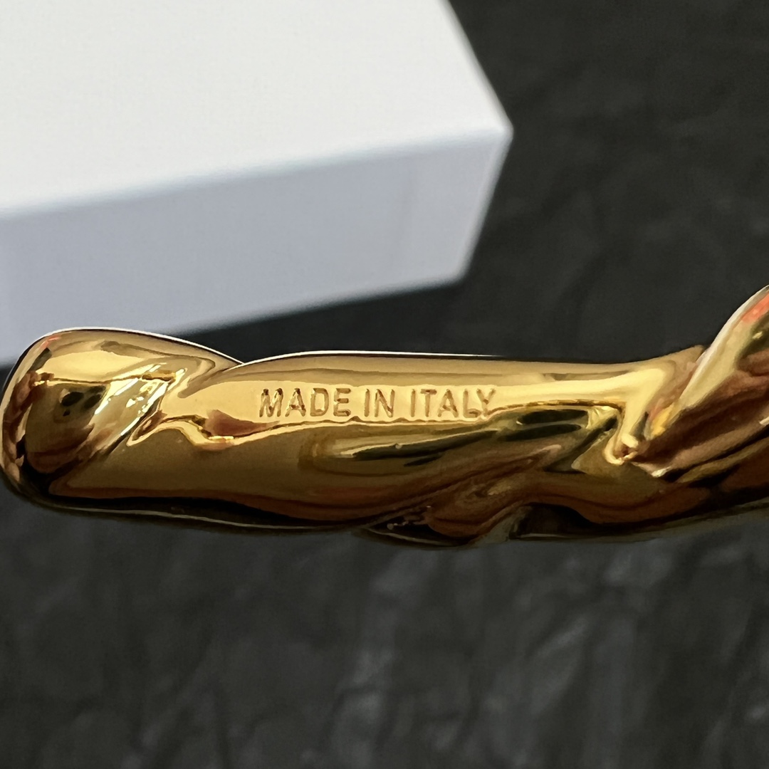 Stylish Loewe Bracelet with Anagram Twirl Lock and Diamond Button: Perfect for You - 图片 6