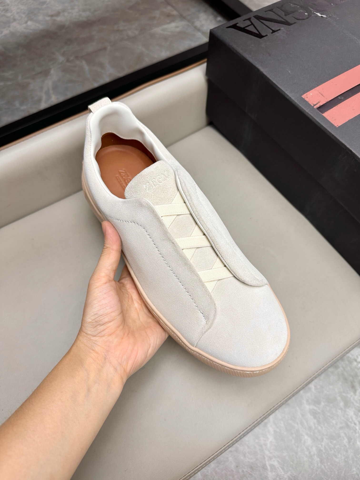 Zegna Haute Couture Classic Luxury Leather Shoe Loafer Shoes 7