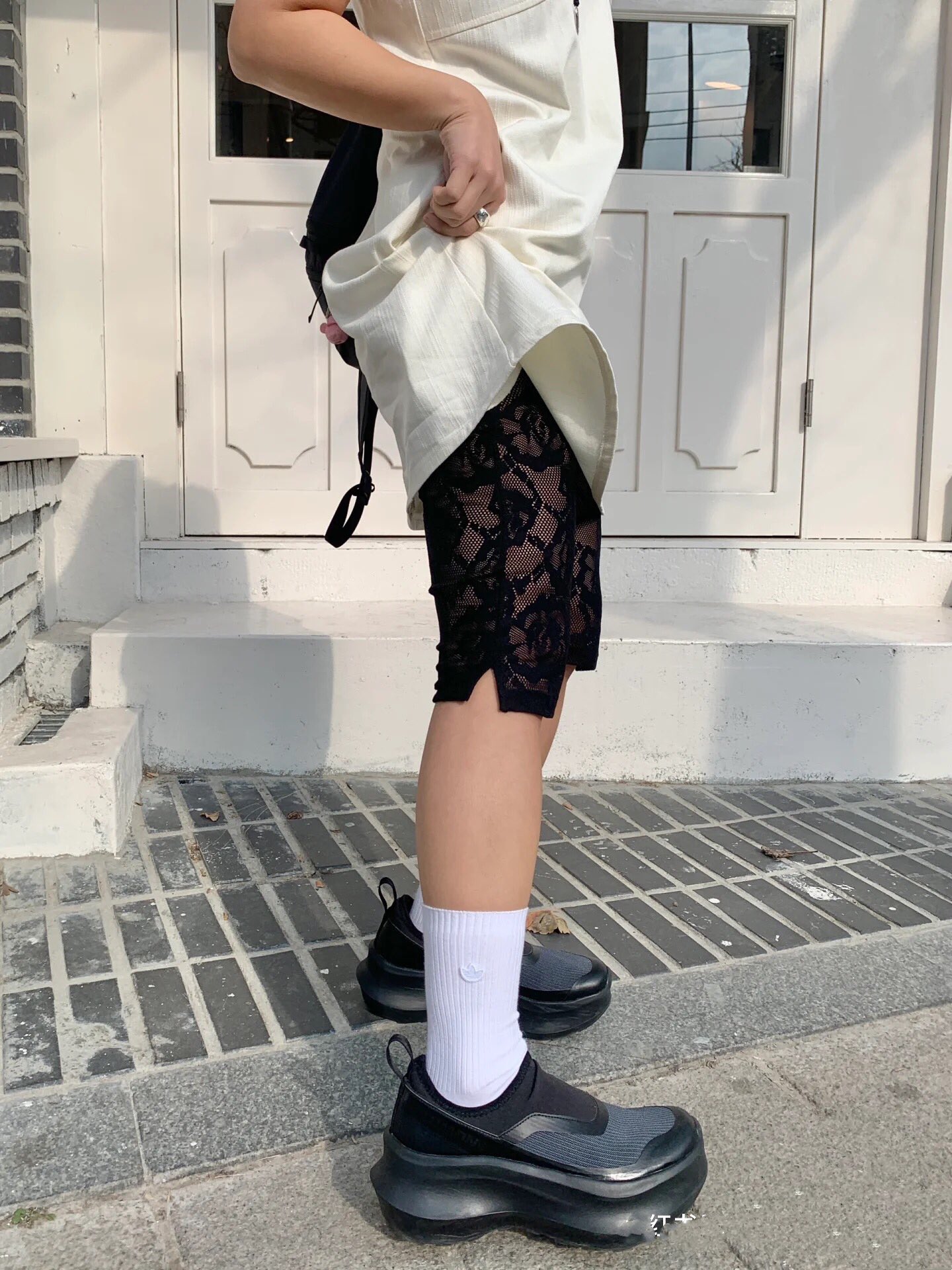 NO:409810,Sharing of footwear, casual shoes/sports shoes, sneakers19860909上脚搭配分享,休闲鞋/运动鞋,sneakers,Women's Shoes