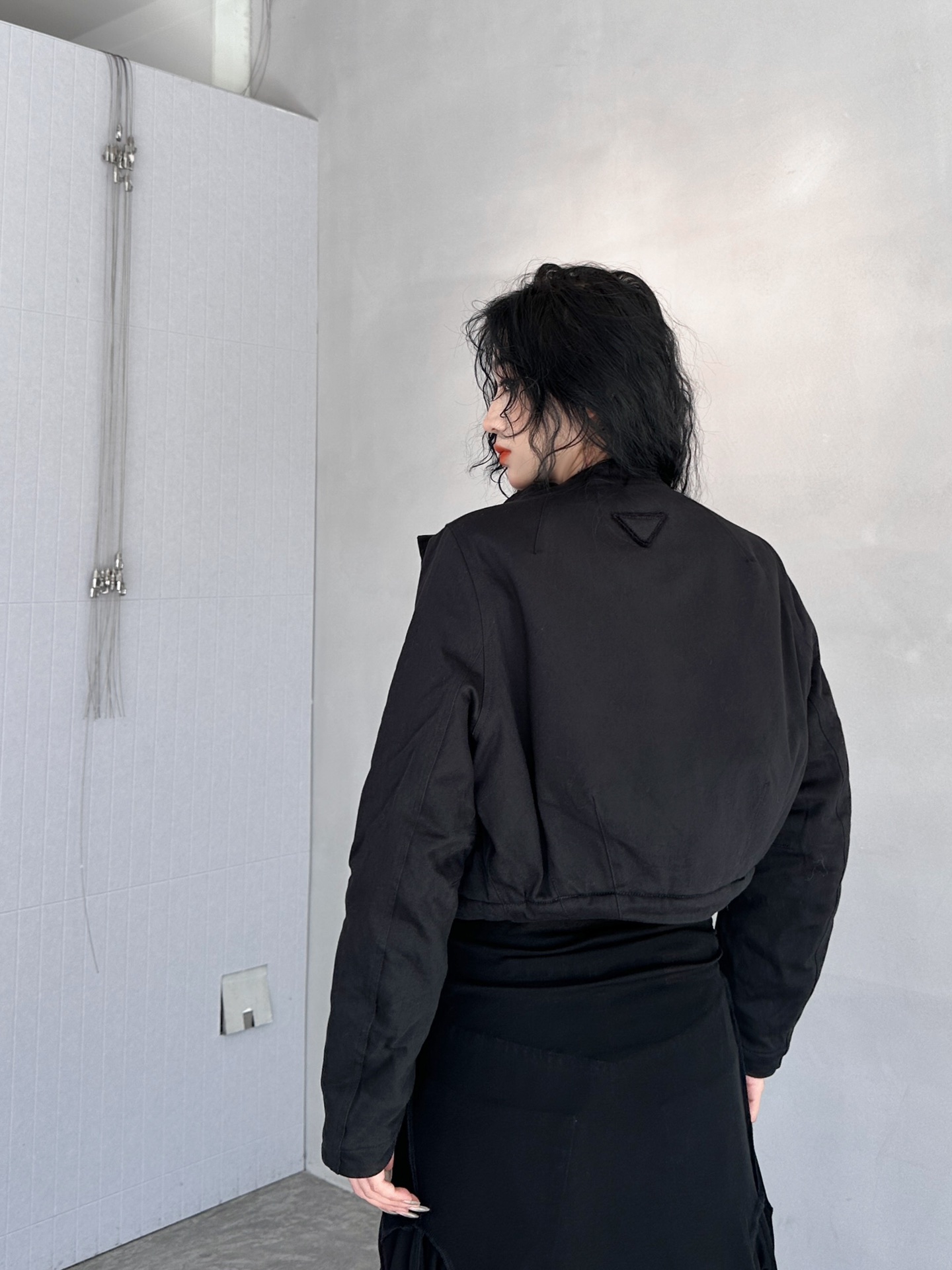 🌾 P家｜新款棉服，纯棉面布，内胆采用进口高密环保毛面料，手感柔软上身亲肤，镰刀形袖边设计，甜酷十足，短