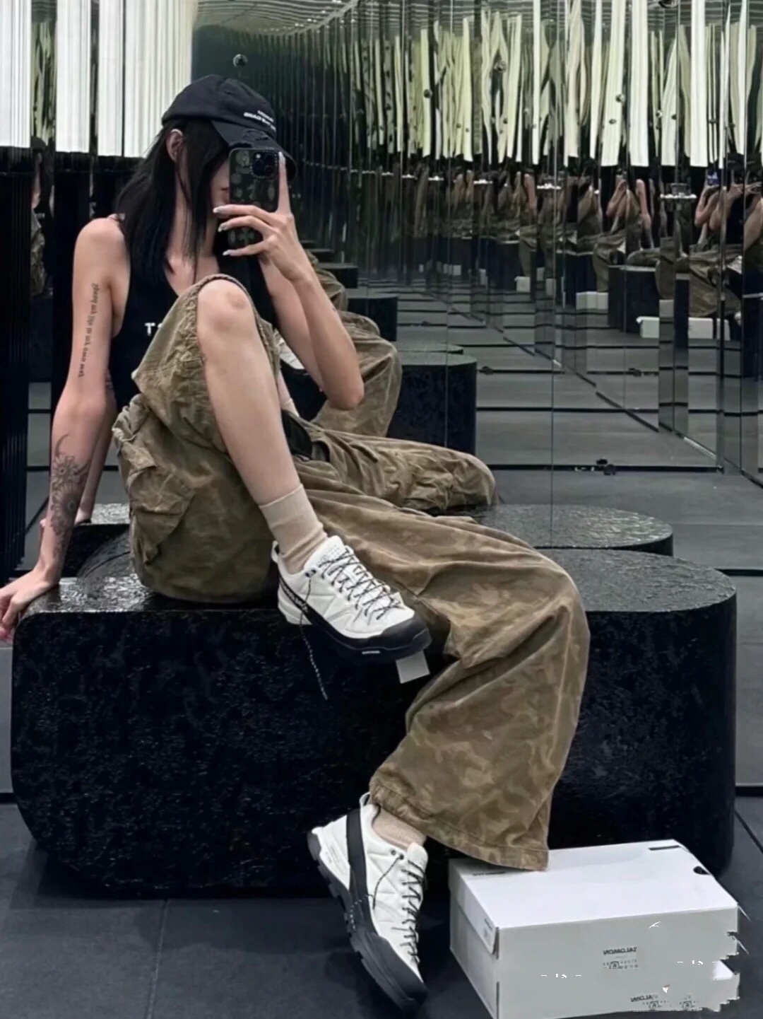 NO:409817,Sharing of footwear, casual shoes/sports shoes, sneakers19860909上脚搭配分享,休闲鞋/运动鞋,sneakers,Women's Shoes