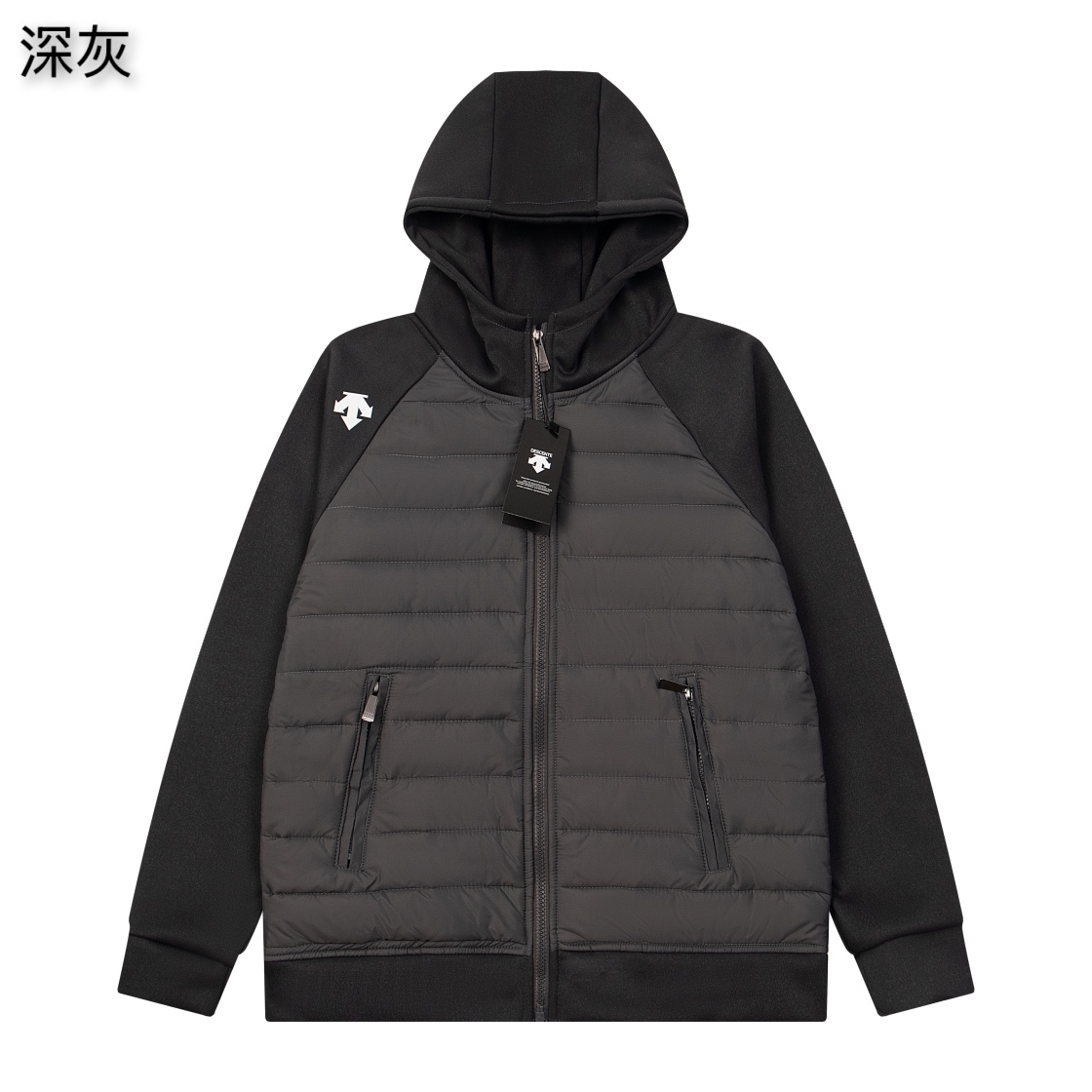 “385 Daj Disant DeScente Winter Cotton Coats for Couples – Black, White, Grey”