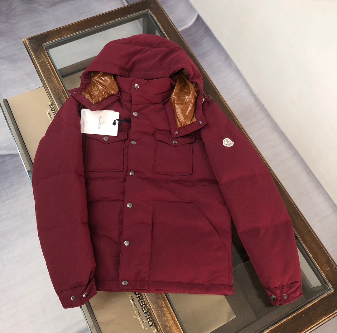 🔥🔥MON*CLER Montclair Fornas chaqueta de plumón de estilo de trabajo de moda, unisex. Relleno de plumón de pato blanco…