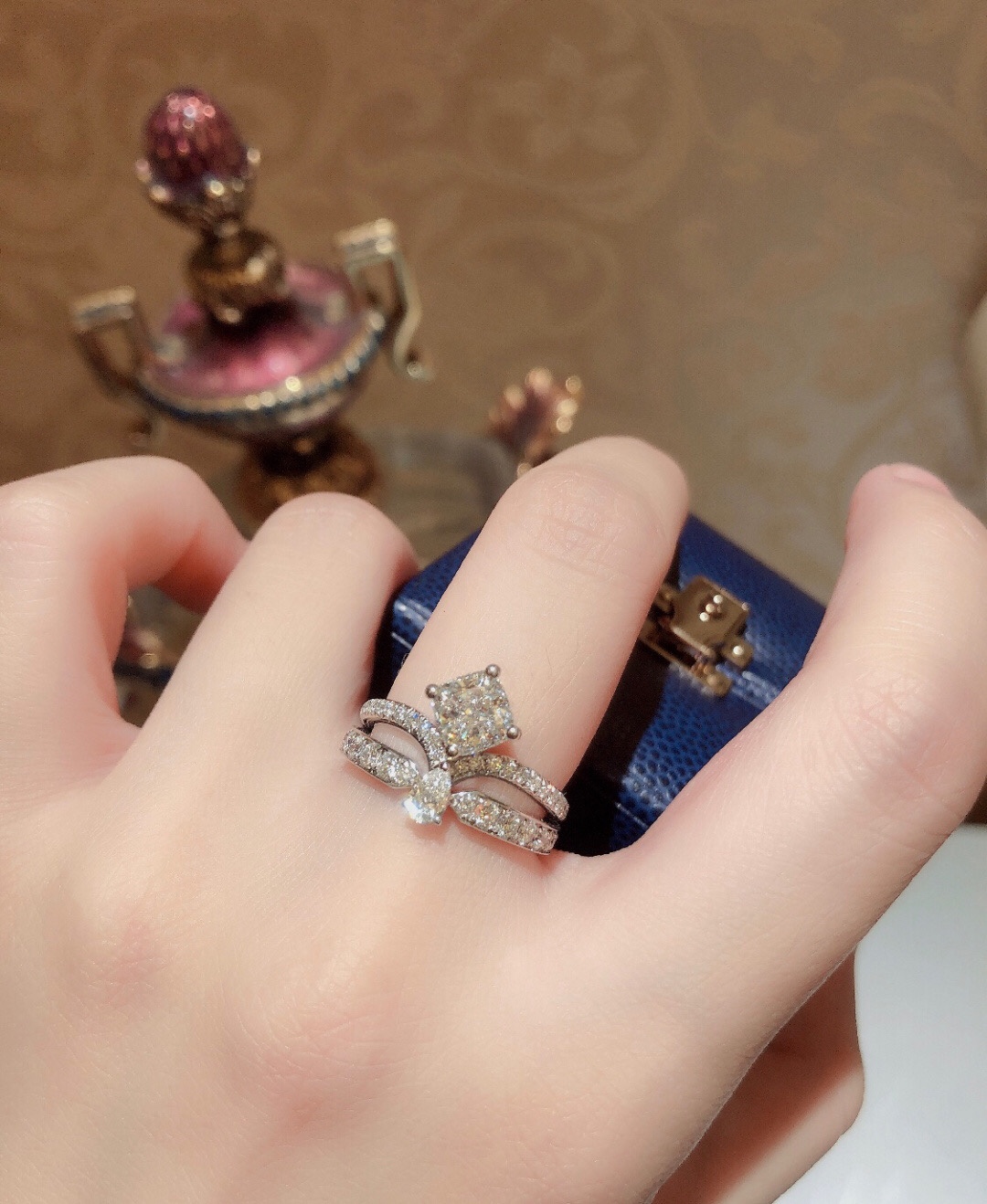 [Niche Series Jewelry]203586 [Our Product] Huiying Ring Identify the only comp