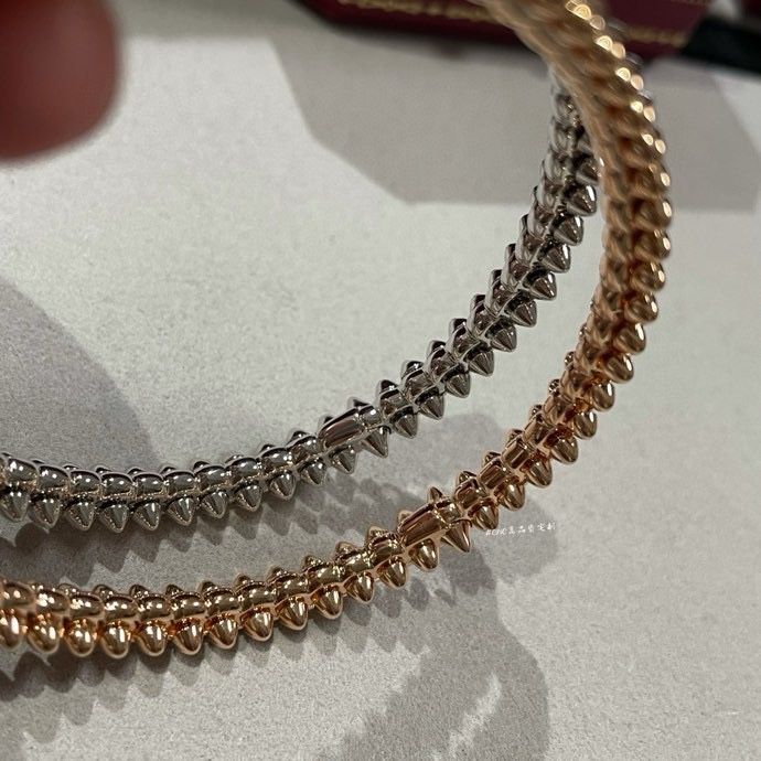 Cartier Clash de c*rtier铆钉手镯 白金玫瑰金两色 购入ZP开发 这个系列大家不陌生