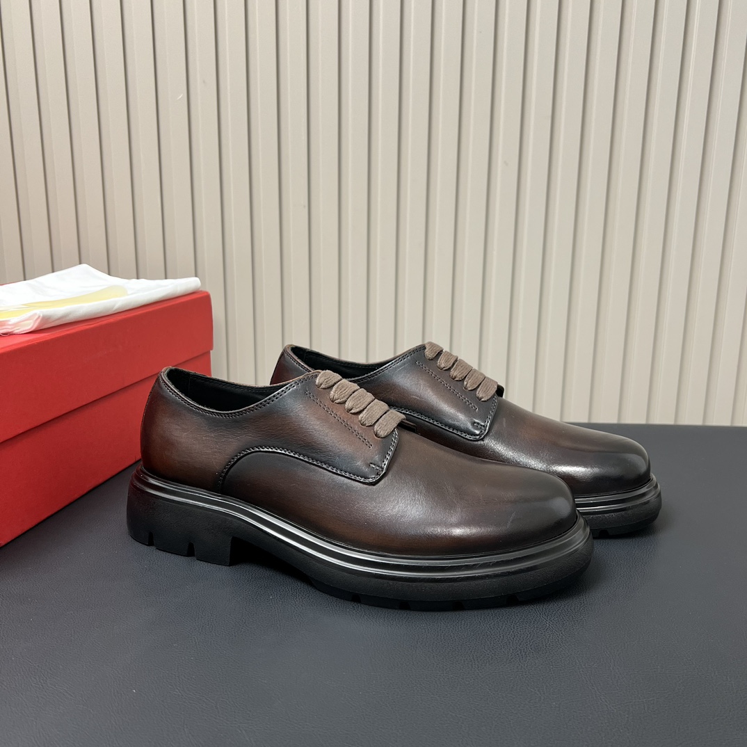 菲拉格慕 Ferragamo 高定典藏经典高奢皮鞋男鞋女鞋鞋履高跟鞋 #73E851EC 2