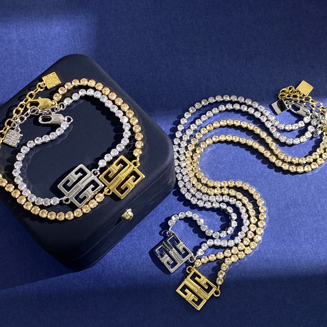 Givenchy Korea Fashion Geometric Necklace Collection – GV92 Highlights - 图片 1