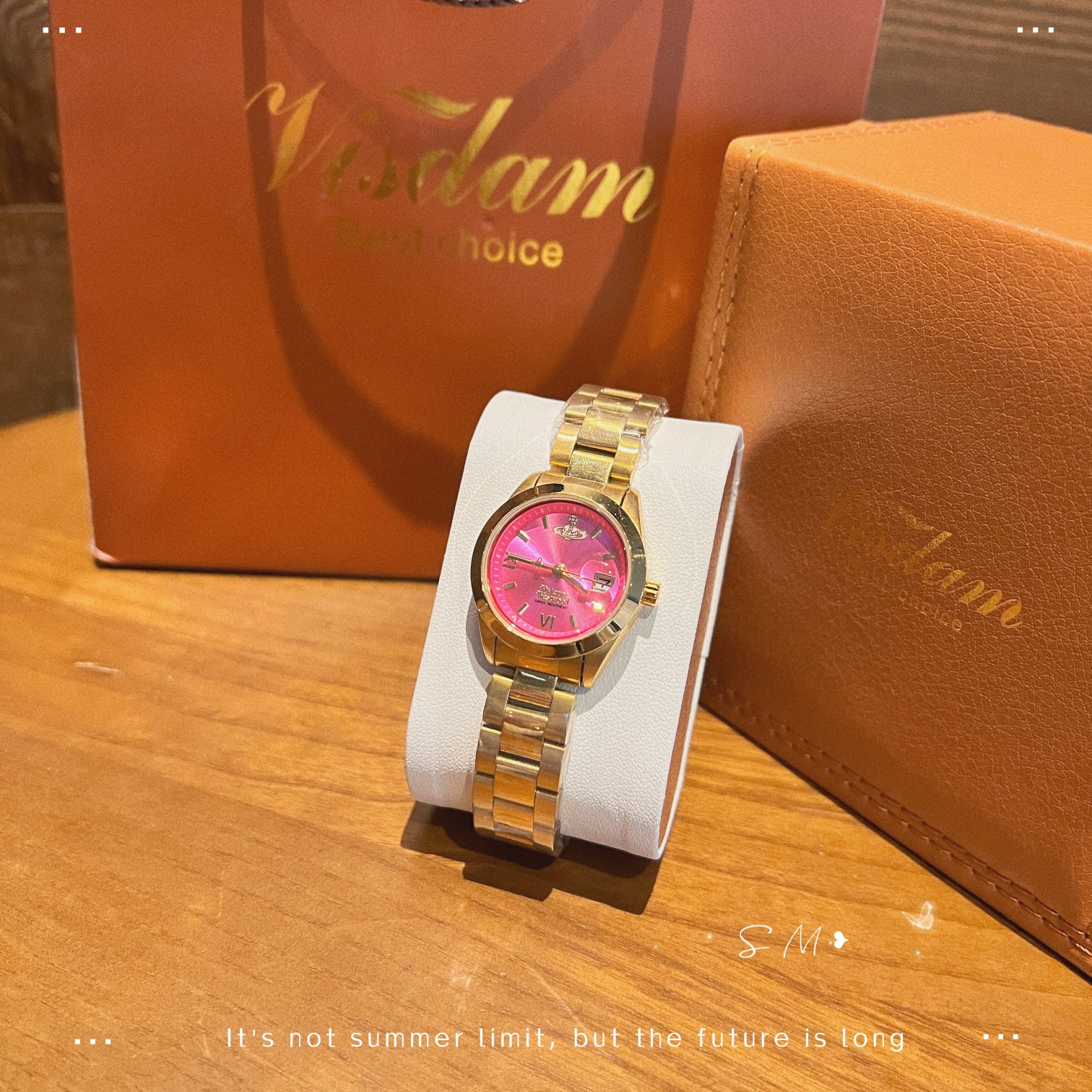 Vivienne Westwood Queen’s Watch: Stainless Stone, Classic Design, Roman Sculptor Detail - 图片 4