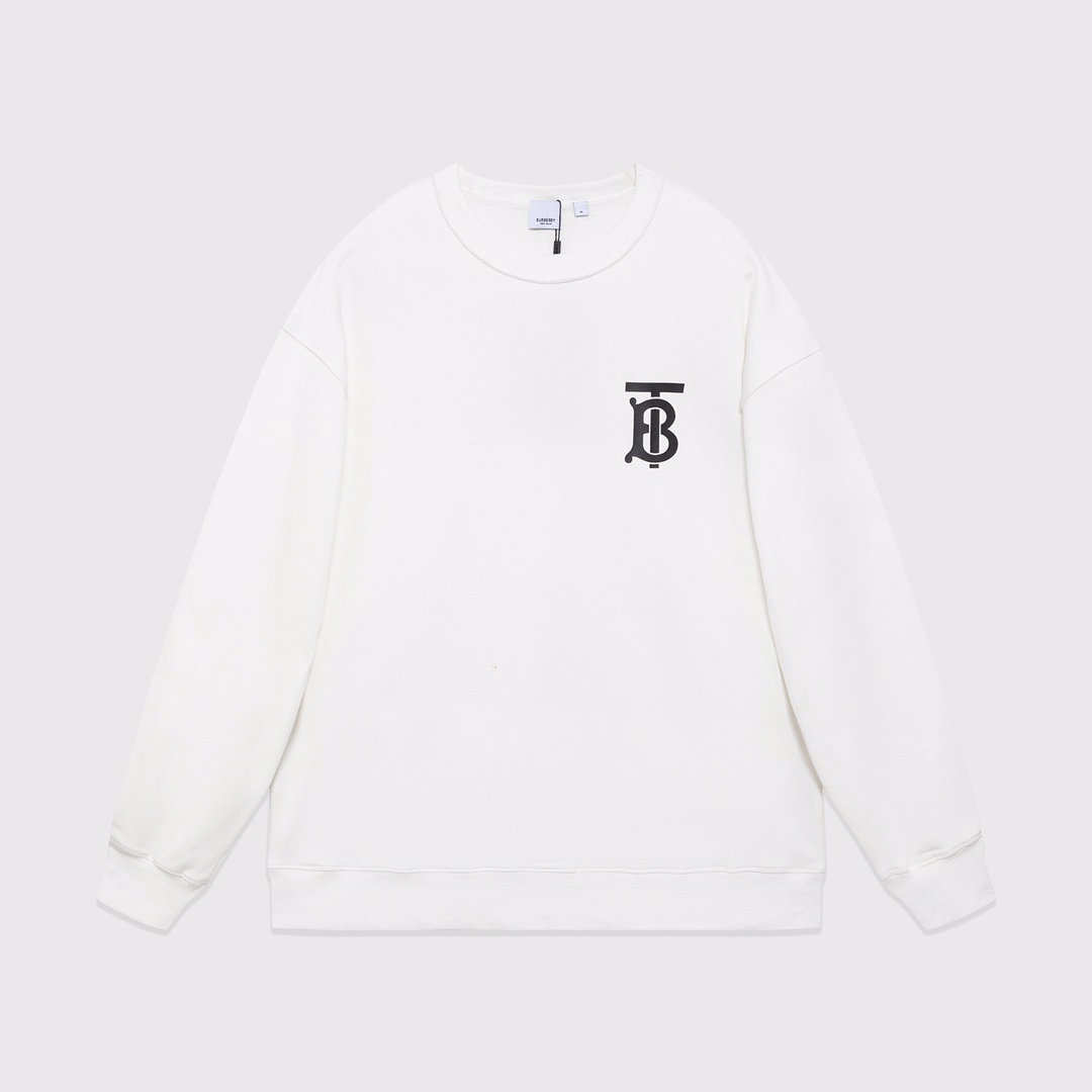 705#Burberry（男女同款-宽松欧版）460克高品质精密双股大卫衣专柜专属高级订制引入进口机器数
