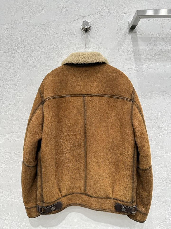 JIL SAND*R24 Autumn Winter Velvet Coat with Retro-Colored Slave Particles. - 图片 7