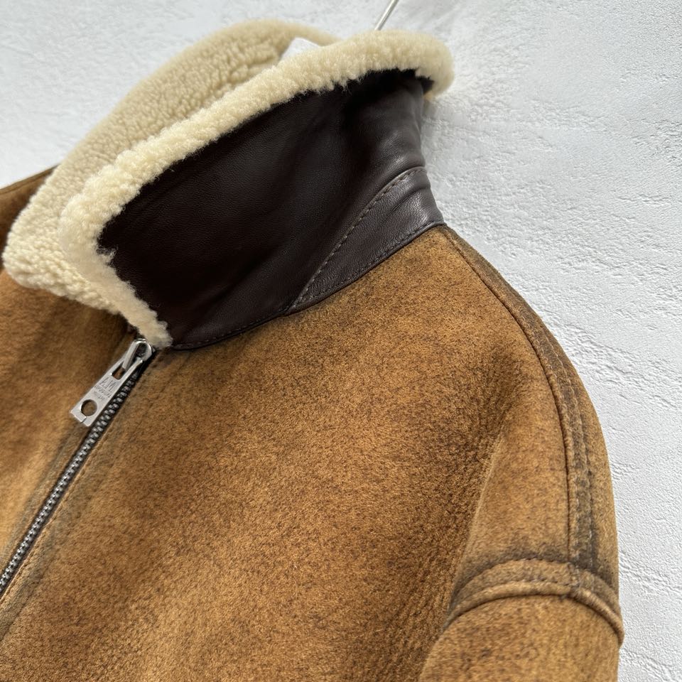 JIL SAND*R24 Autumn Winter Velvet Coat with Retro-Colored Slave Particles. - 图片 6