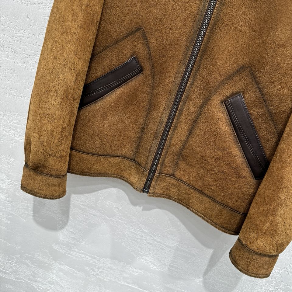 JIL SAND*R24 Autumn Winter Velvet Coat with Retro-Colored Slave Particles. - 图片 3