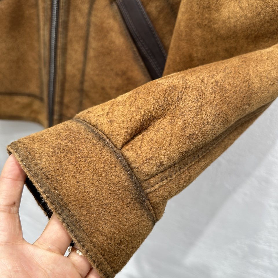 JIL SAND*R24 Autumn Winter Velvet Coat with Retro-Colored Slave Particles. - 图片 5