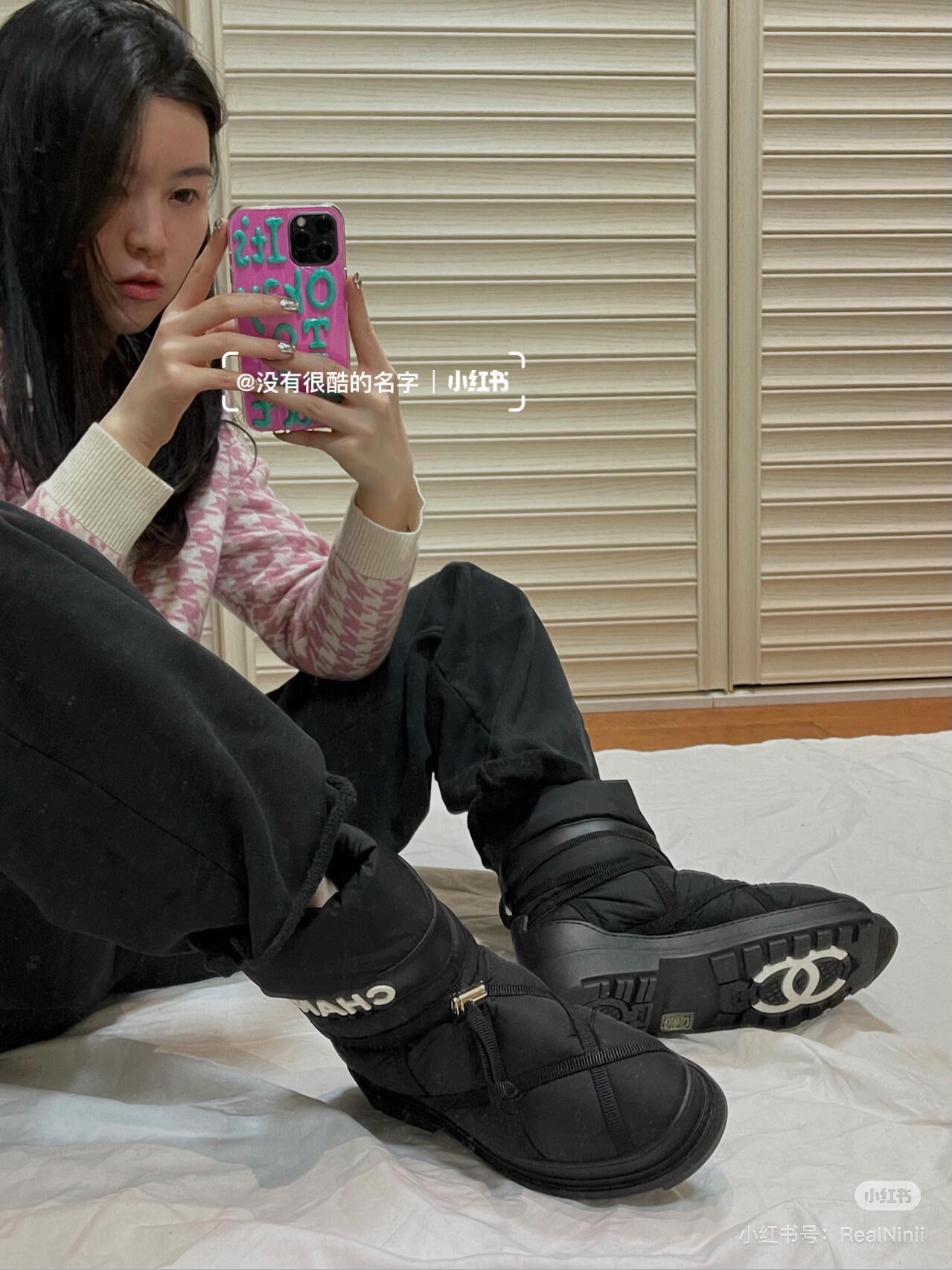 NO:564775,Upper foot demonstration picture 1, snow boots, boots19860909上脚示范图1,雪地靴,boots,Women's Shoes