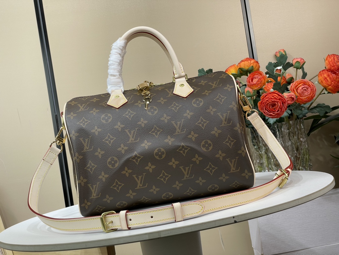 Louis Vuitton LV Speedy Tassen handtassen Monogram Canvas Fashion M41112