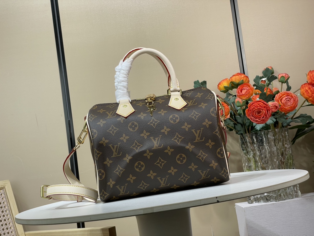 Kopen
 Louis Vuitton LV Speedy Nieuw
 Tassen handtassen Monogram Canvas Fashion M41113