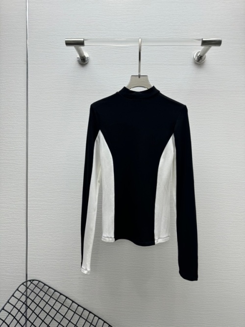 Chanel Color Block Long Sleeve T-Shirt | Fall/Winter Collection 1 Chanel Color Block Long Sleeve T-Shirt | Fall/Winter Collection