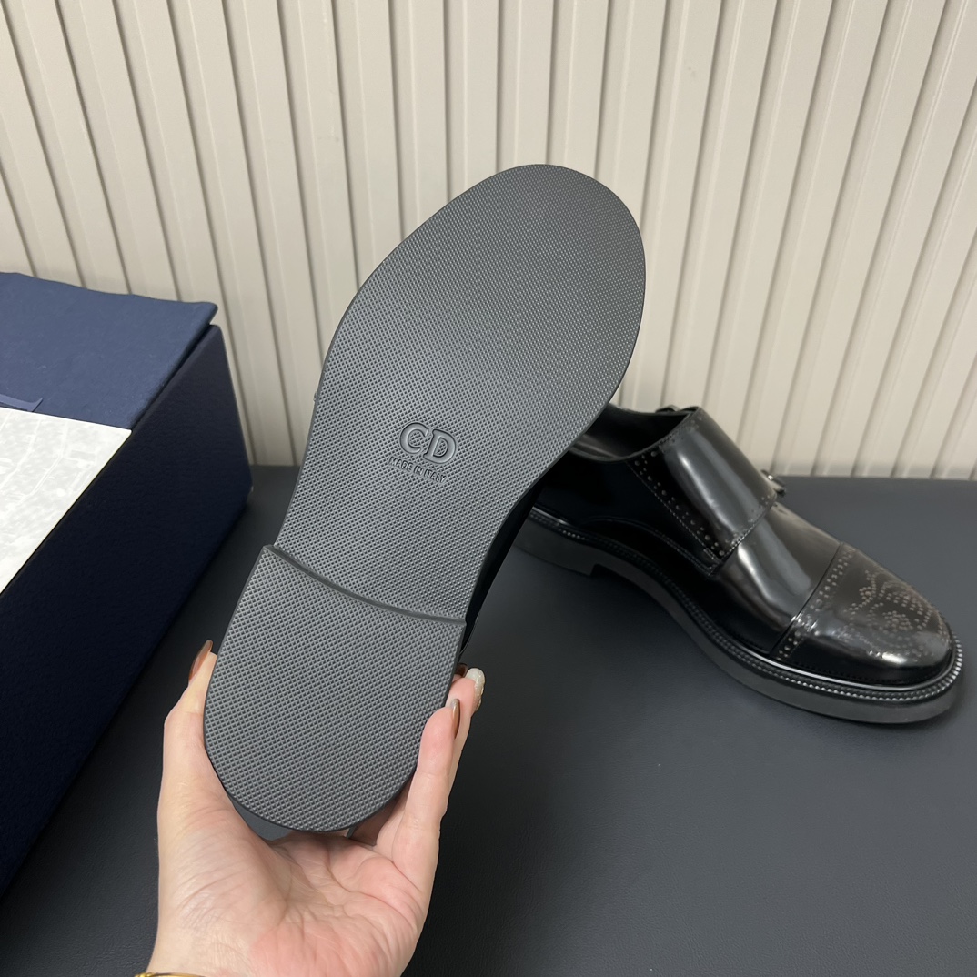Dior Haute Couture Classic Luxury Leather Shoe Loafer Shoes Ref.09107DB5 8