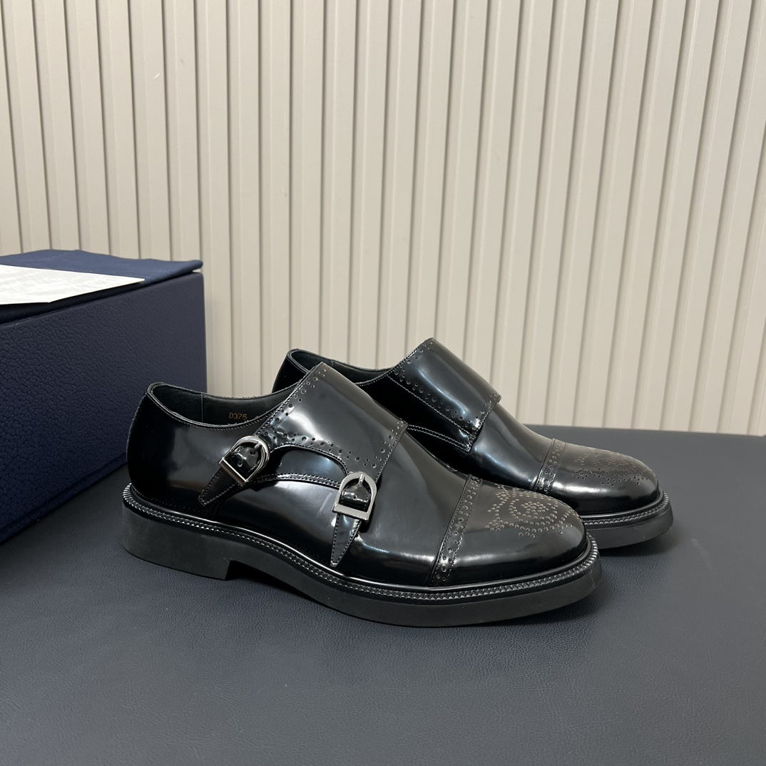 Dior Haute Couture Classic Luxury Leather Shoe Loafer Shoes Ref.09107DB5 2