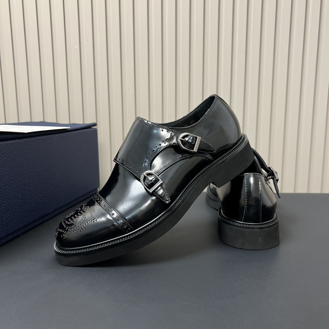 Dior Haute Couture Classic Luxury Leather Shoe Loafer Shoes Ref.09107DB5 7