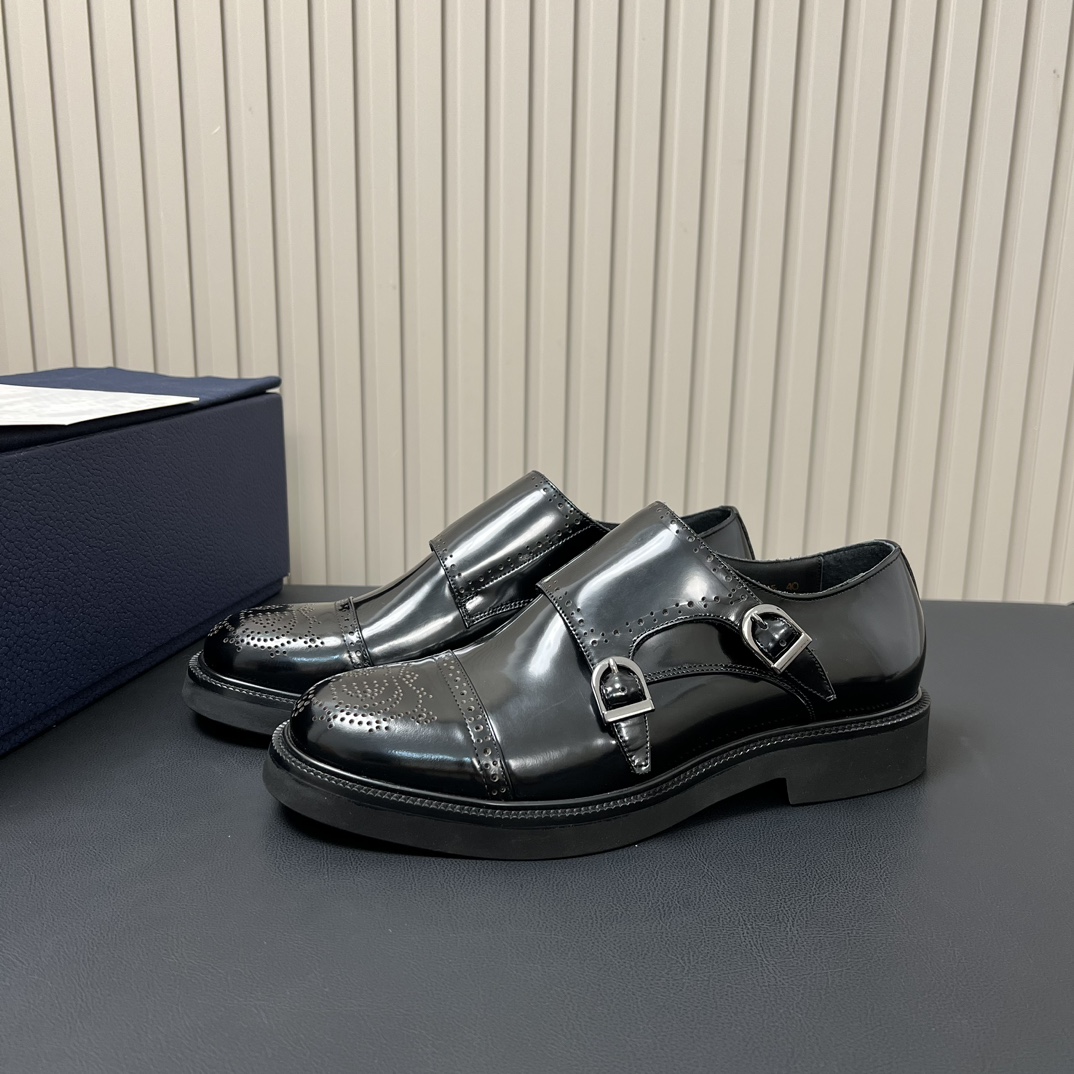 Dior Haute Couture Classic Luxury Leather Shoe Loafer Shoes Ref.09107DB5 3