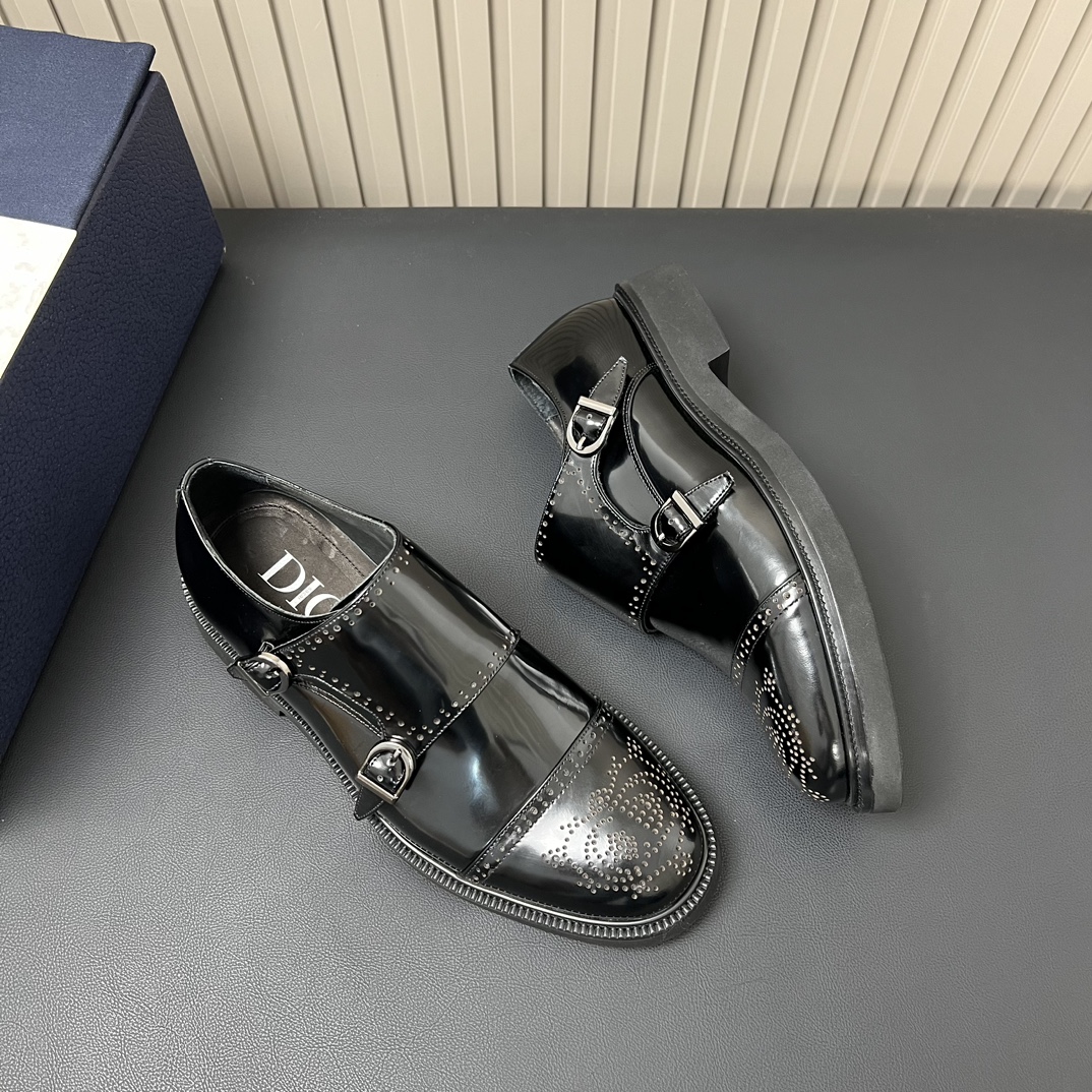 Dior Haute Couture Classic Luxury Leather Shoe Loafer Shoes Ref.09107DB5 4