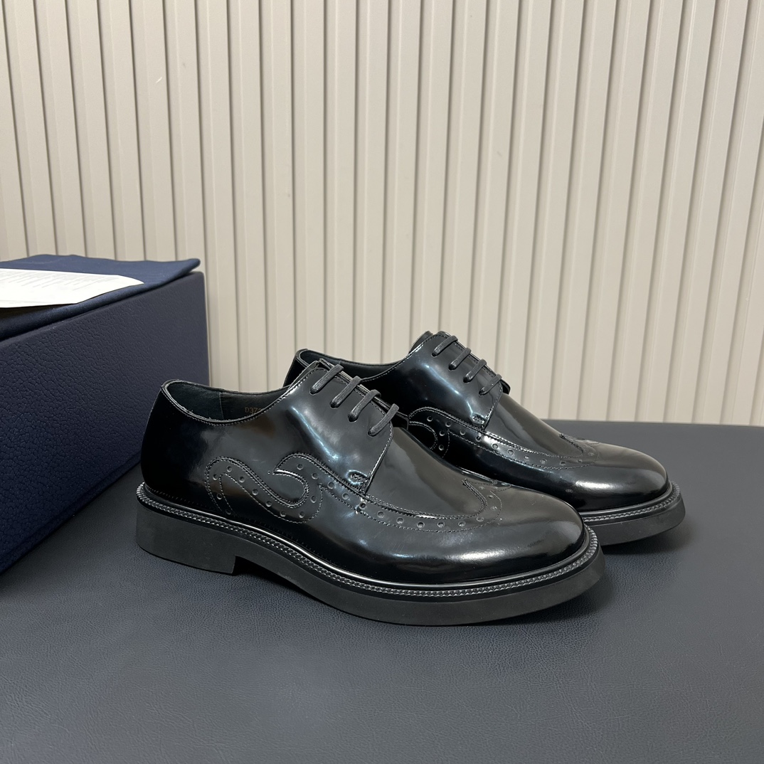 Dior Haute Couture Classic Luxury Leather Shoe Loafer Shoes Ref.63158D8B 2