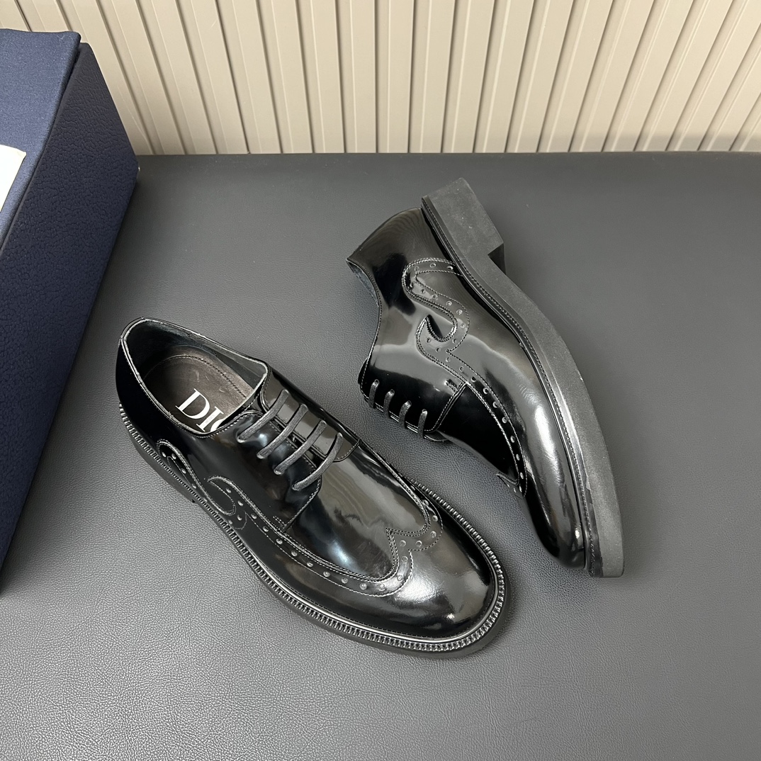 Dior Haute Couture Classic Luxury Leather Shoe Loafer Shoes Ref.63158D8B 4