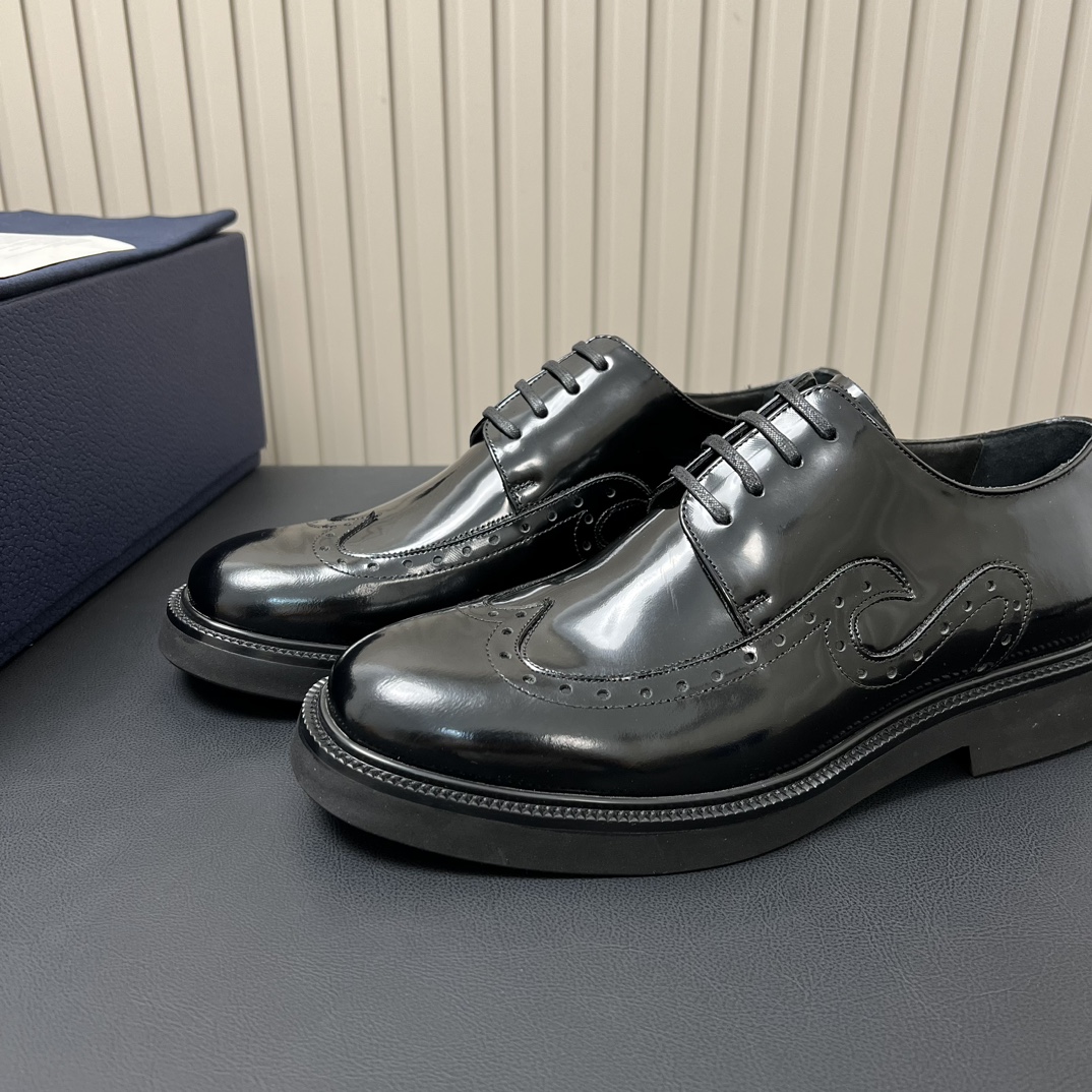 Dior Haute Couture Classic Luxury Leather Shoe Loafer Shoes Ref.63158D8B 5