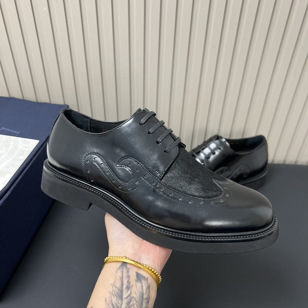 Dior Haute Couture Classic Luxury Leather Shoe Loafer Shoes Ref.4A922099 9