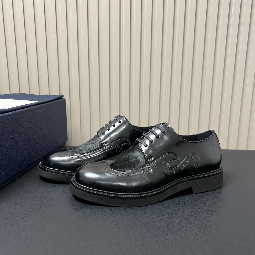 Dior Haute Couture Classic Luxury Leather Shoe Loafer Shoes Ref.4A922099 3