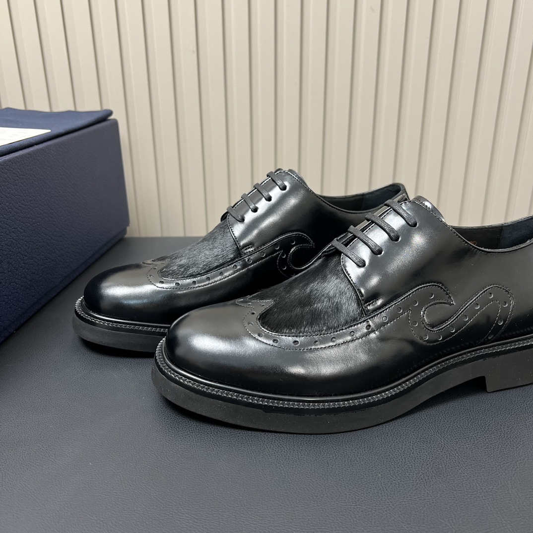 Dior Haute Couture Classic Luxury Leather Shoe Loafer Shoes Ref.4A922099 5