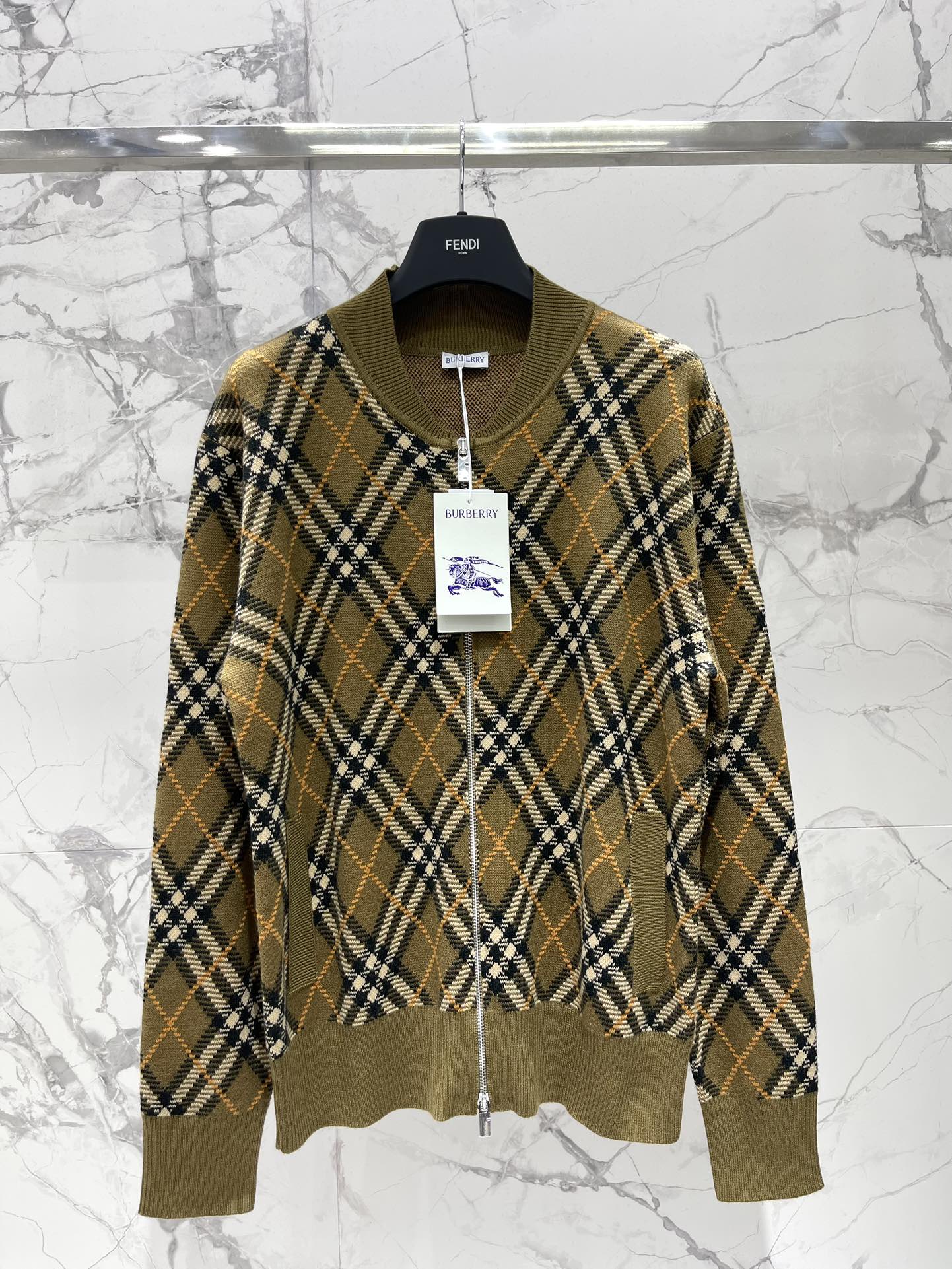 Burberry Ropa Rebecas Jersey de punto Tejido Lana Colección de otoño Fashion SML98350300