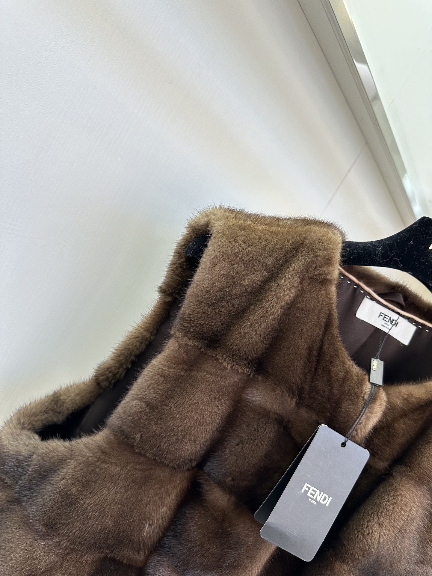 Luxurious Copenhagen Purple Mink Single-Behavior Female Suit with Dust-Proof Bags - 图片 7