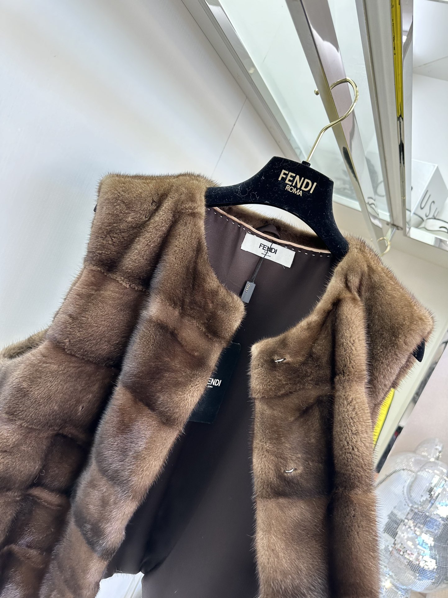Luxurious Copenhagen Purple Mink Single-Behavior Female Suit with Dust-Proof Bags - 图片 6