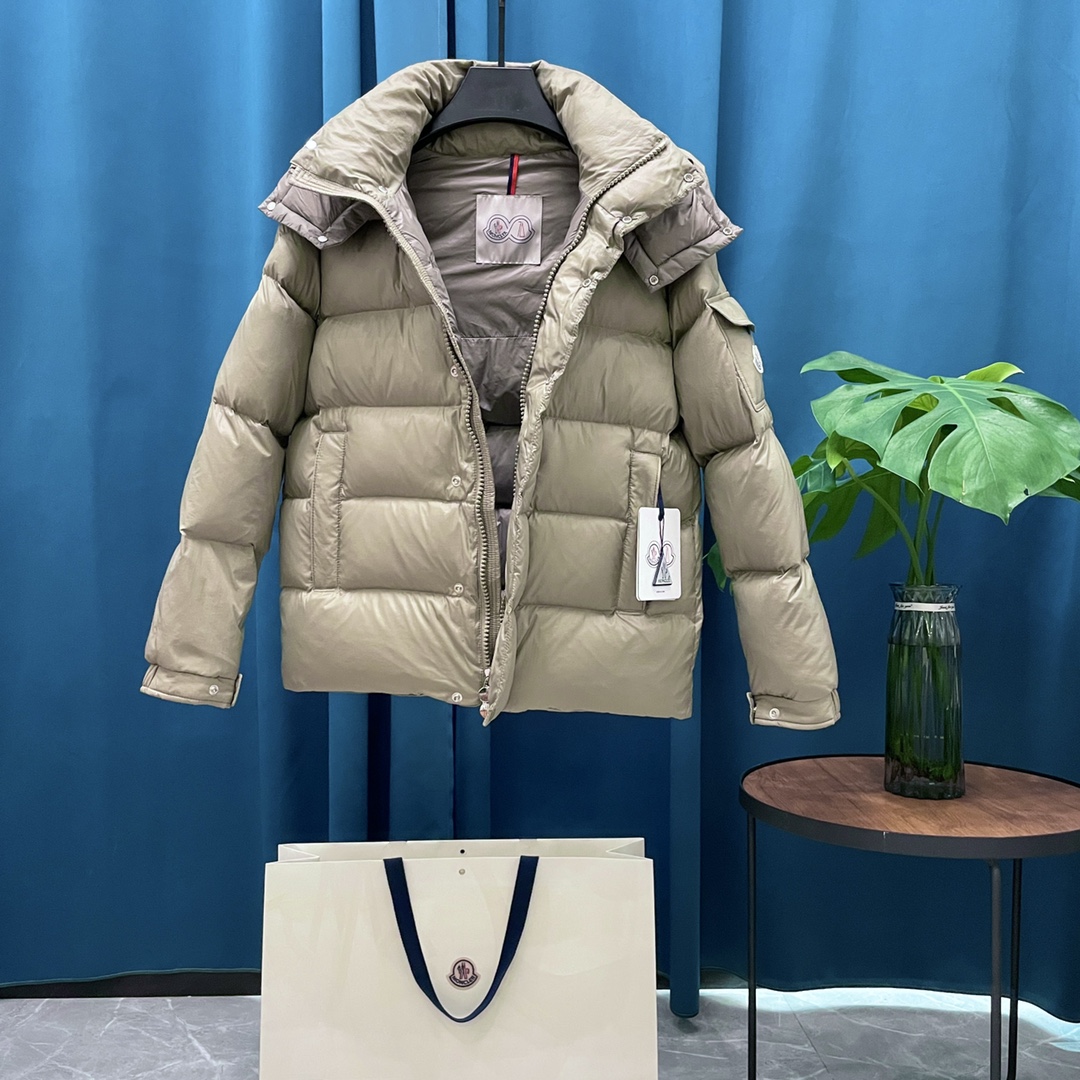 蒙口️Moncler70周年限定款羽绒服双标系列法国M档案馆典藏款超高端Maya系列情侣款连帽保暖羽绒服