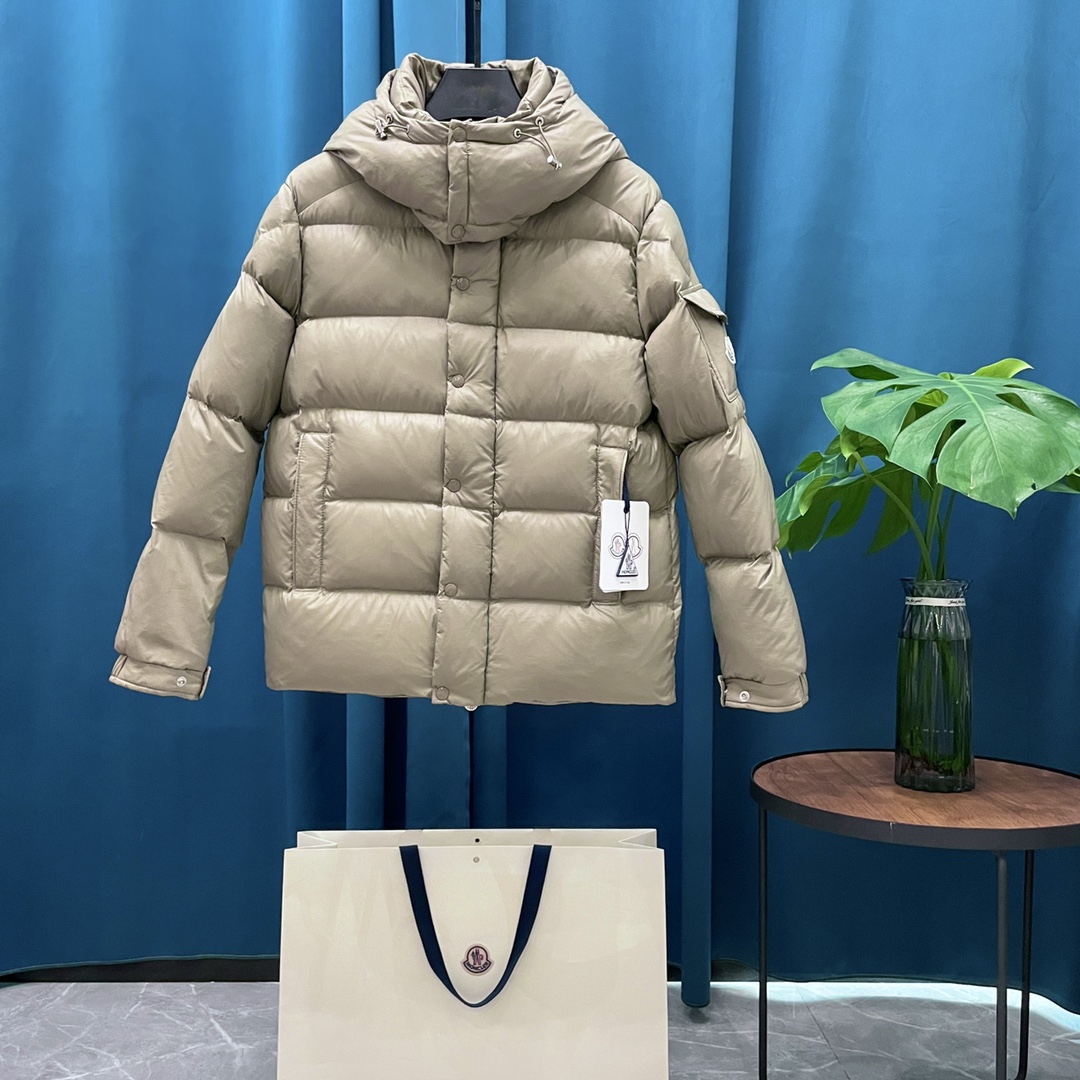 蒙口️Moncler70周年限定款羽绒服双标系列法国M档案馆典藏款超高端Maya系列情侣款连帽保暖羽绒服