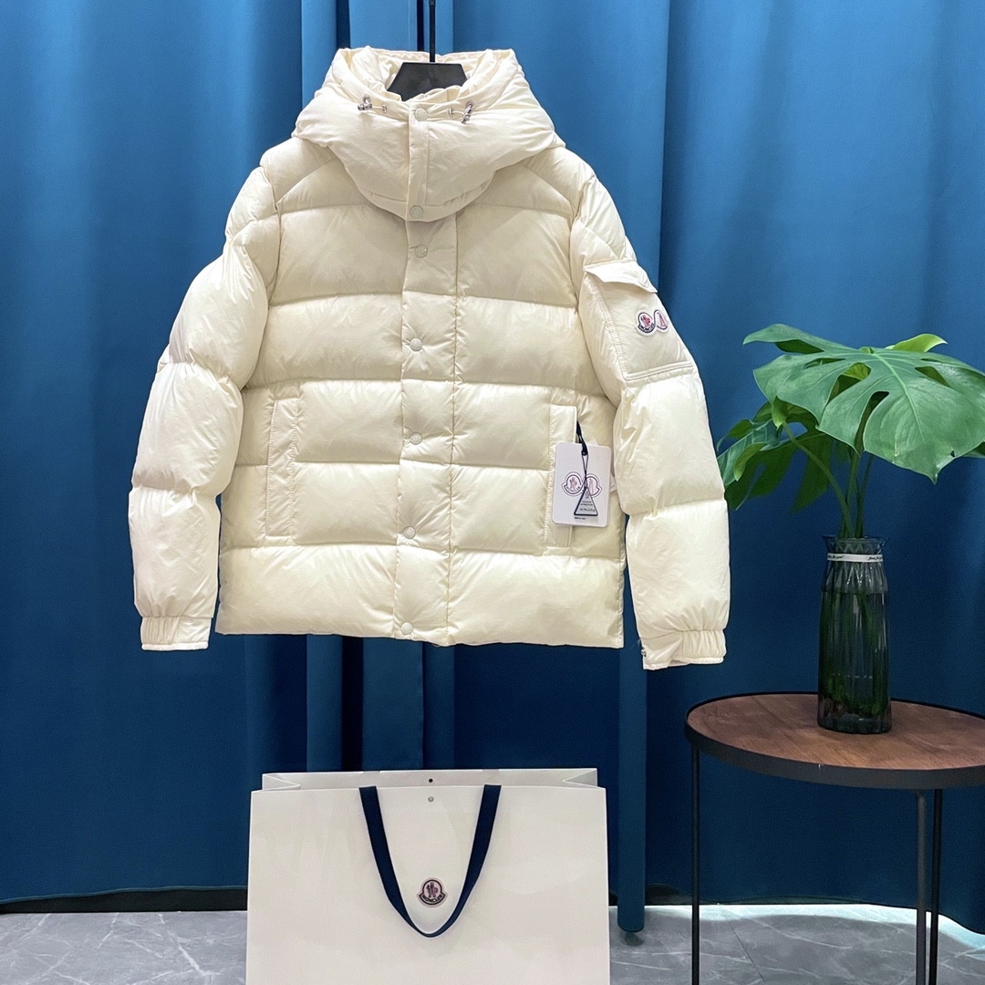 蒙口️Moncler70周年限定款羽绒服双标系列法国M档案馆典藏款超高端Maya系列情侣款连帽保暖羽绒服