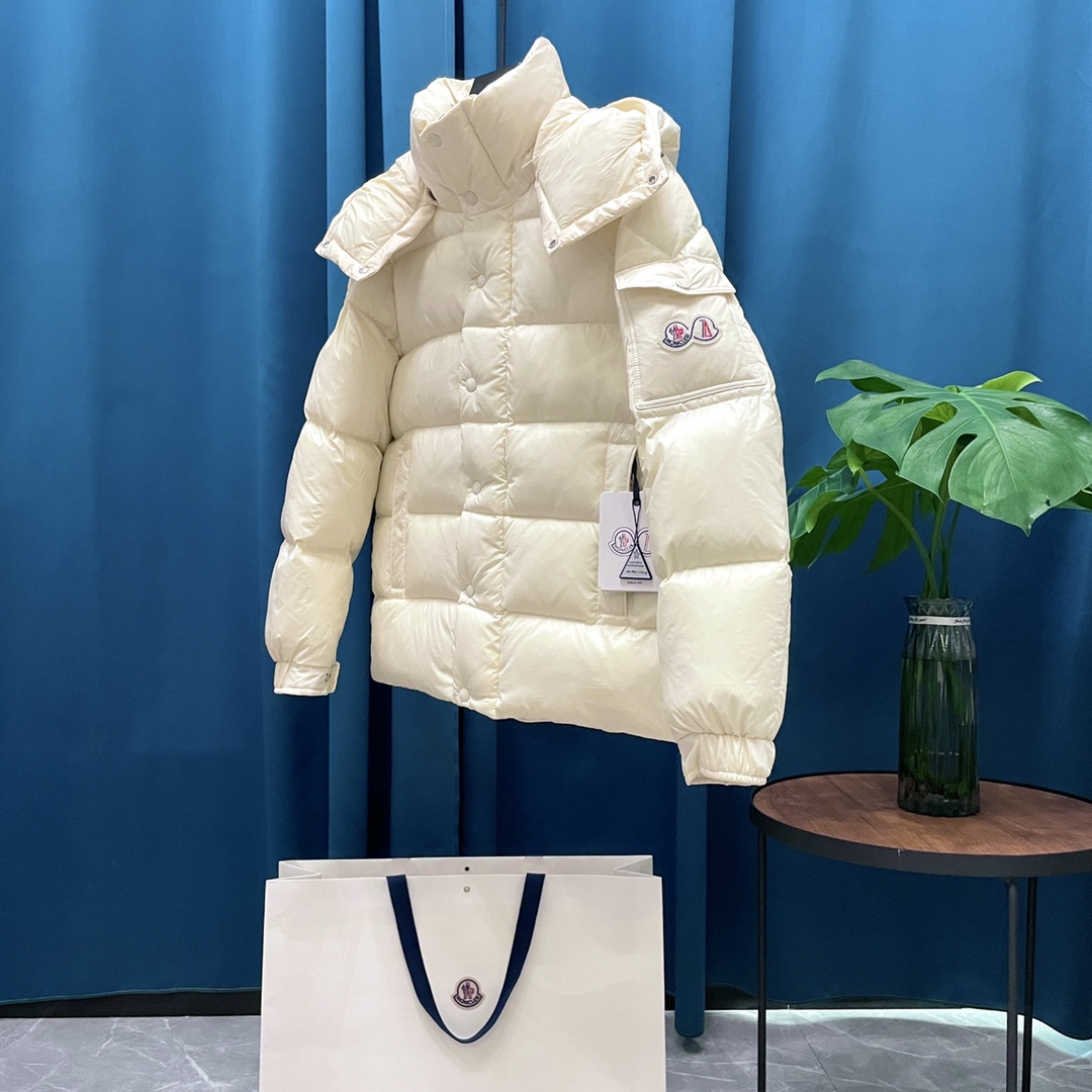 蒙口️Moncler70周年限定款羽绒服双标系列法国M档案馆典藏款超高端Maya系列情侣款连帽保暖羽绒服