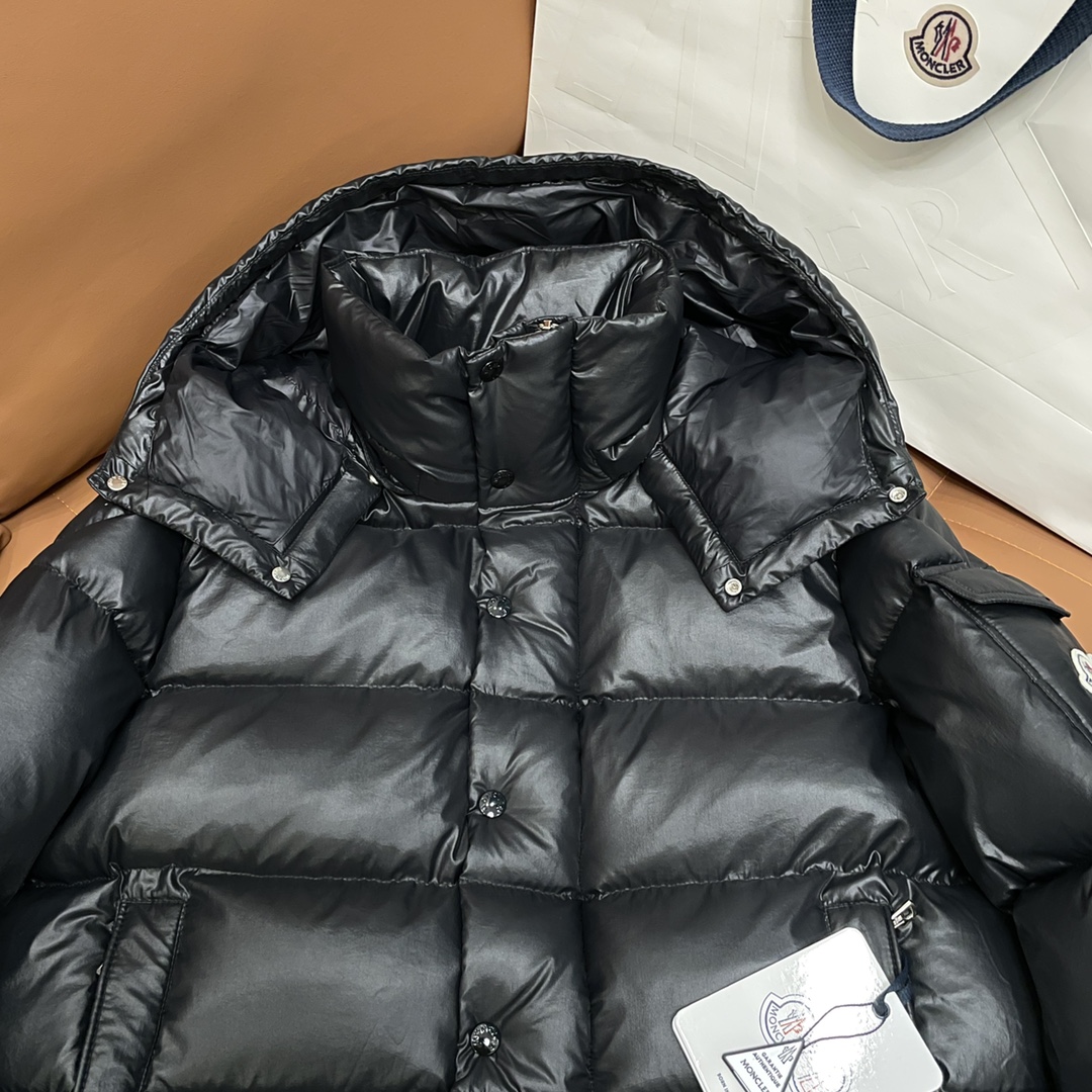 蒙口️Moncler70周年限定款羽绒服双标系列法国M档案馆典藏款超高端Maya系列情侣款连帽保暖羽绒服